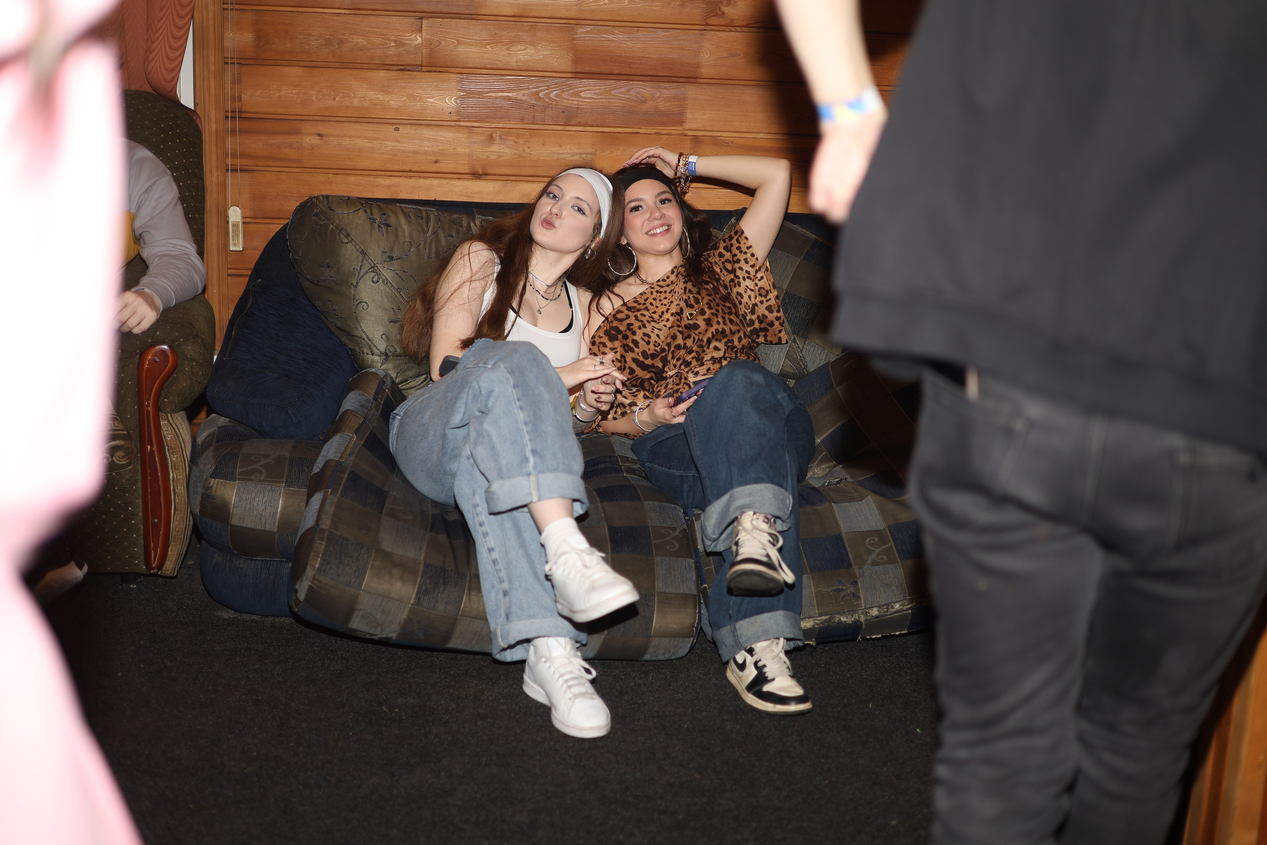 Student american-style party. Mintonov's Film Studio