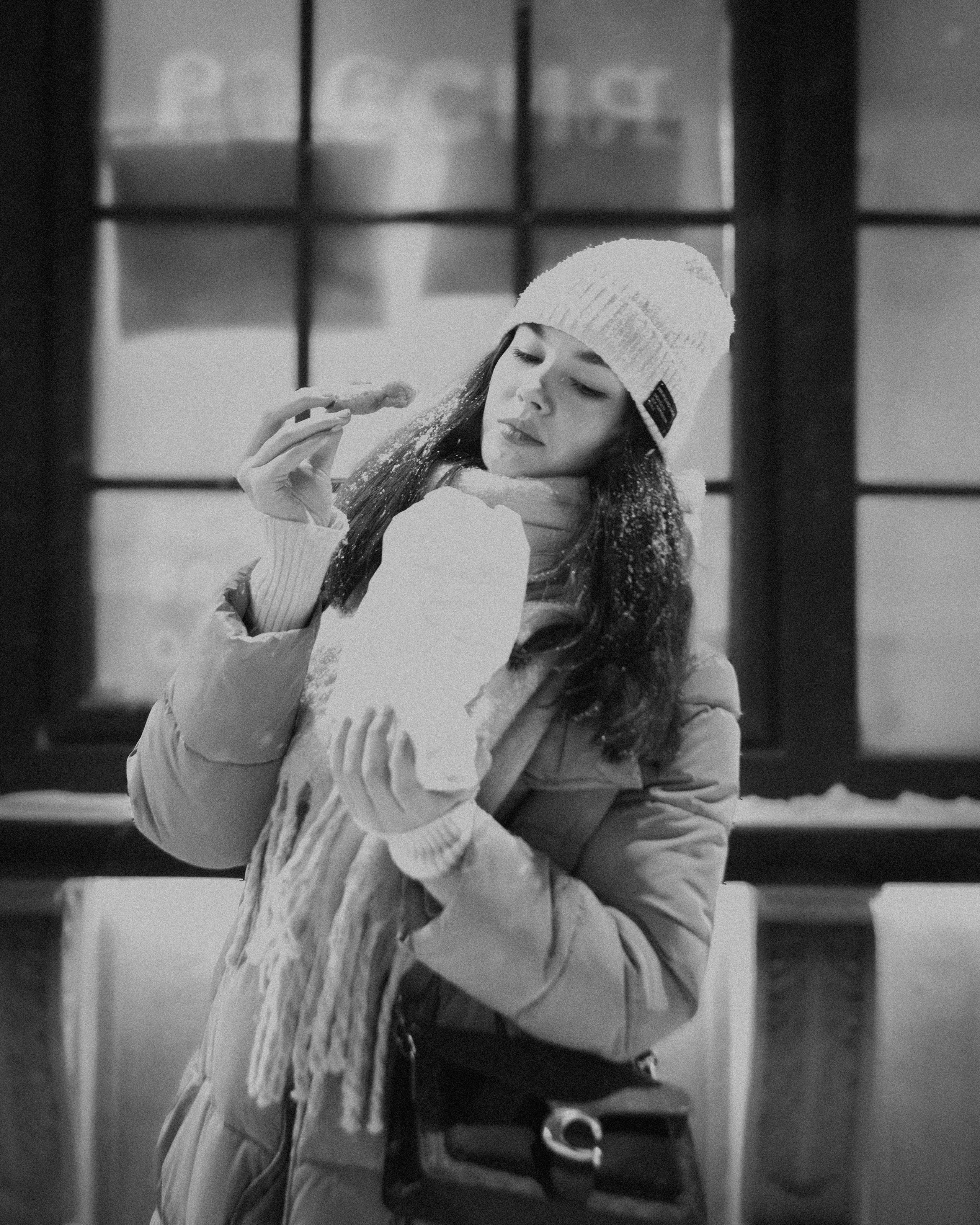 Черно-белый портрет. Портретный фотограф в Москве Владимир Саяпин