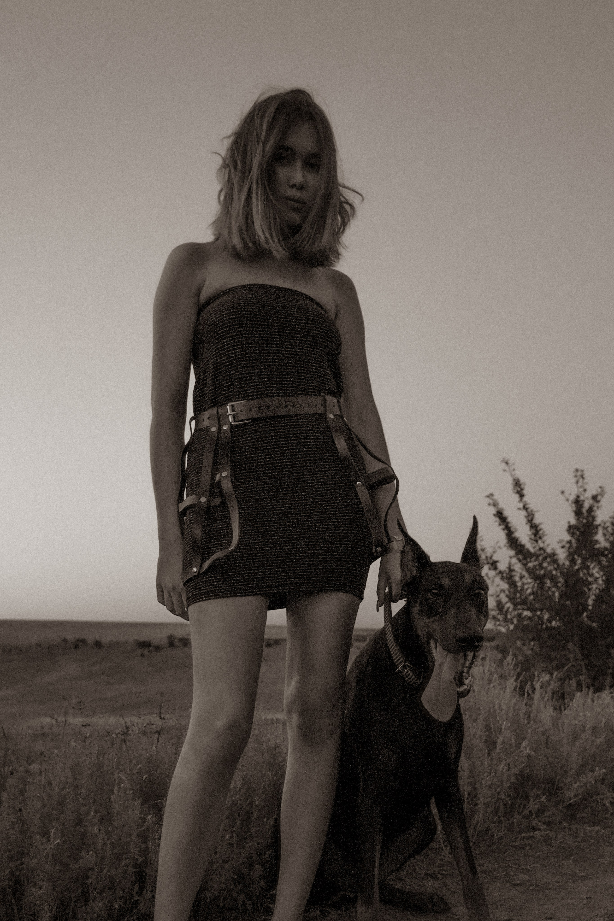 Женский портрет ЧБ. Фотограф в Сочи Марина Барс