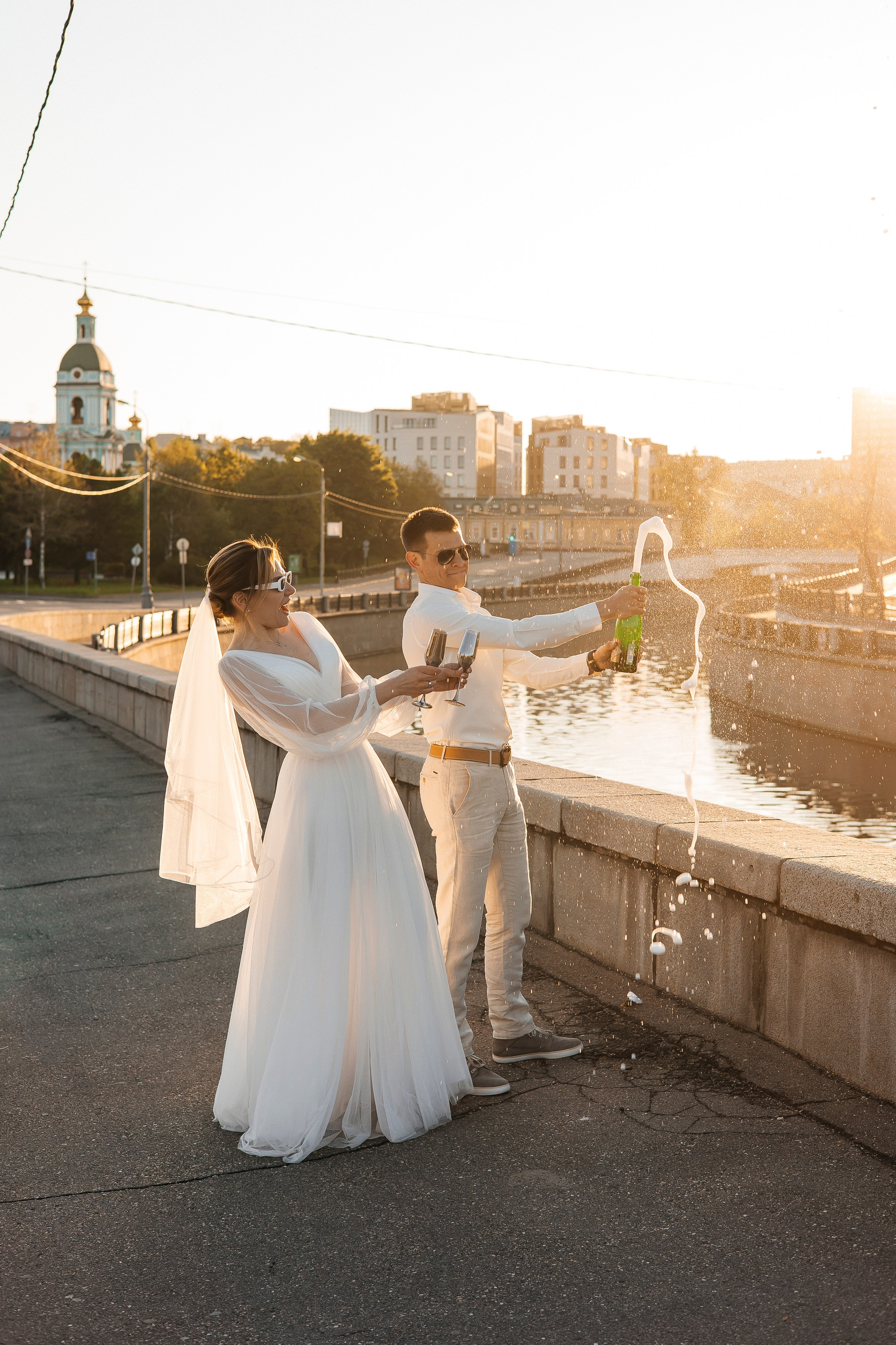 Серафима и Федор (на рассвете). Фотограф в Москве Екатерина Потапова