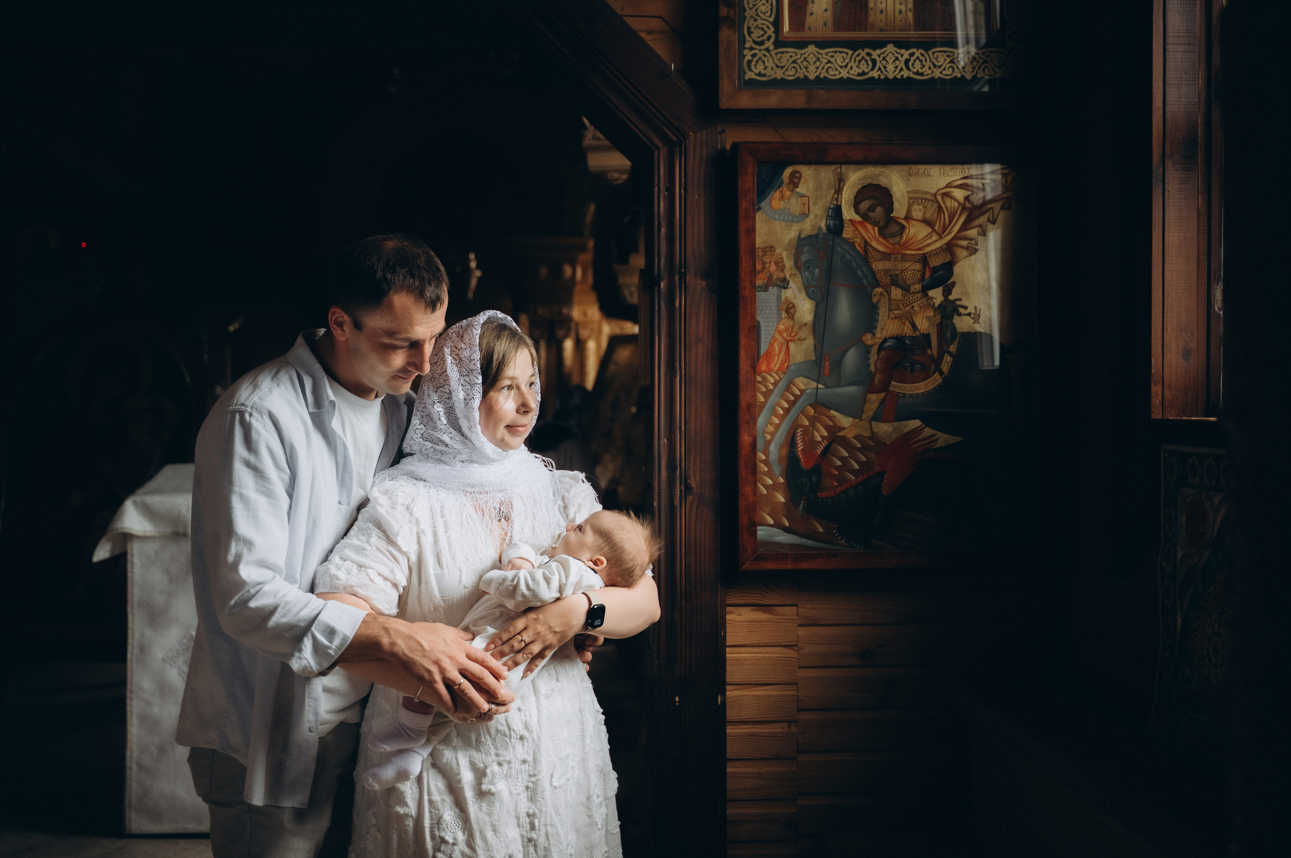 Крещение Александра (Оптинских старцев). Семейный фотограф в Минске Дарья Дреко