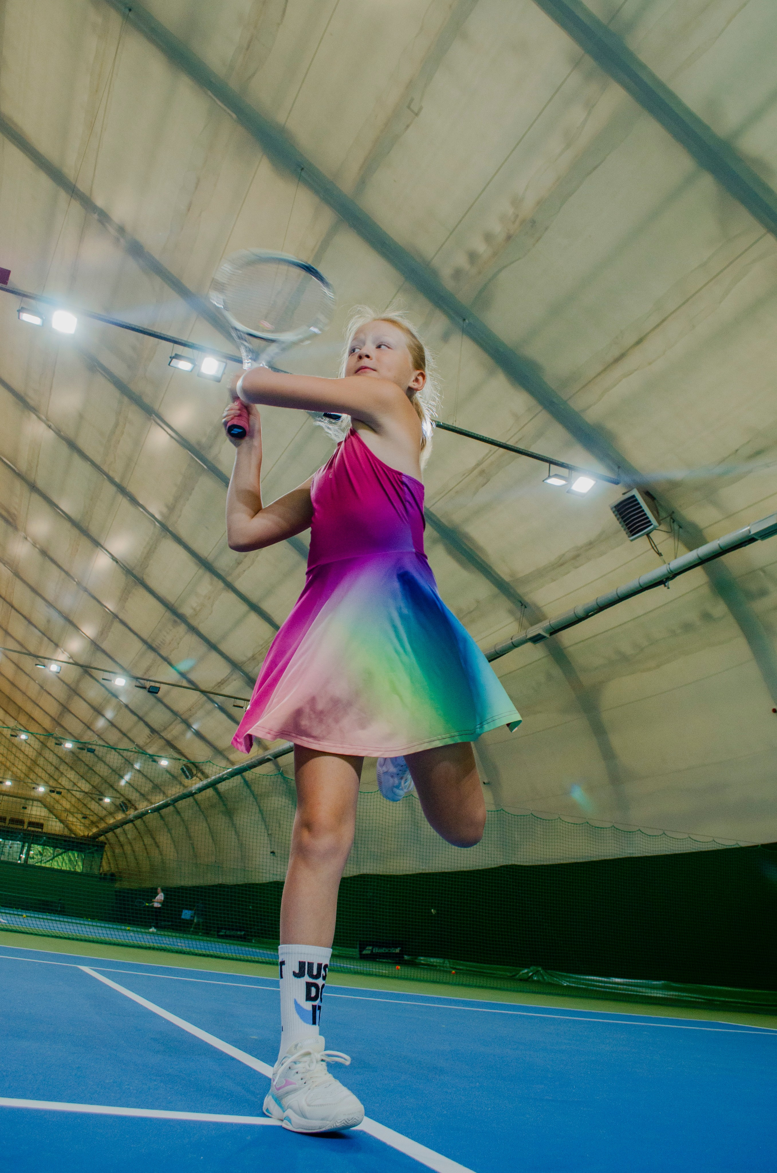 Золотая подача🎾. Свет, камера, улыбка!