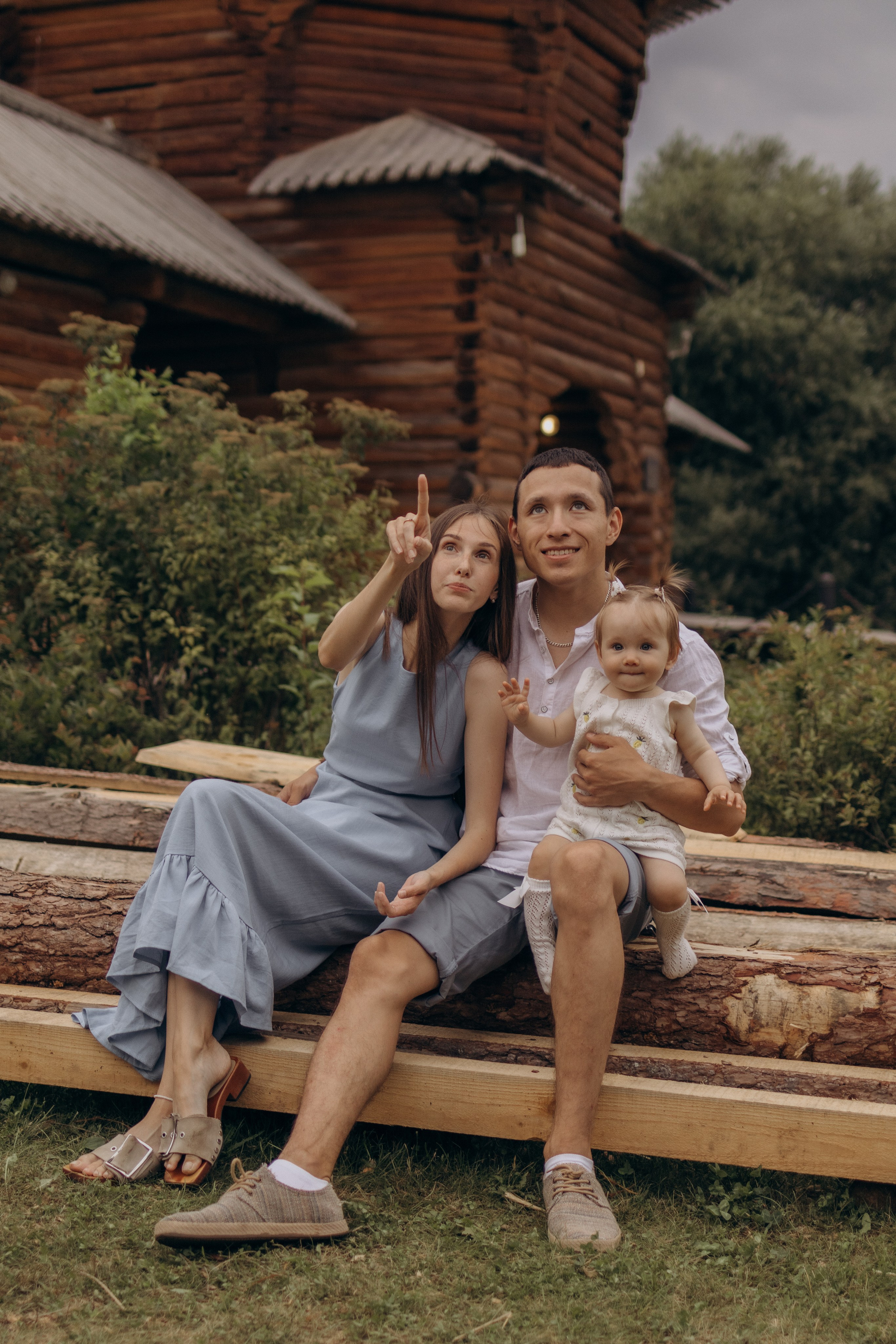 Роман, Мария и Алиса. Семейный фотограф Москва
