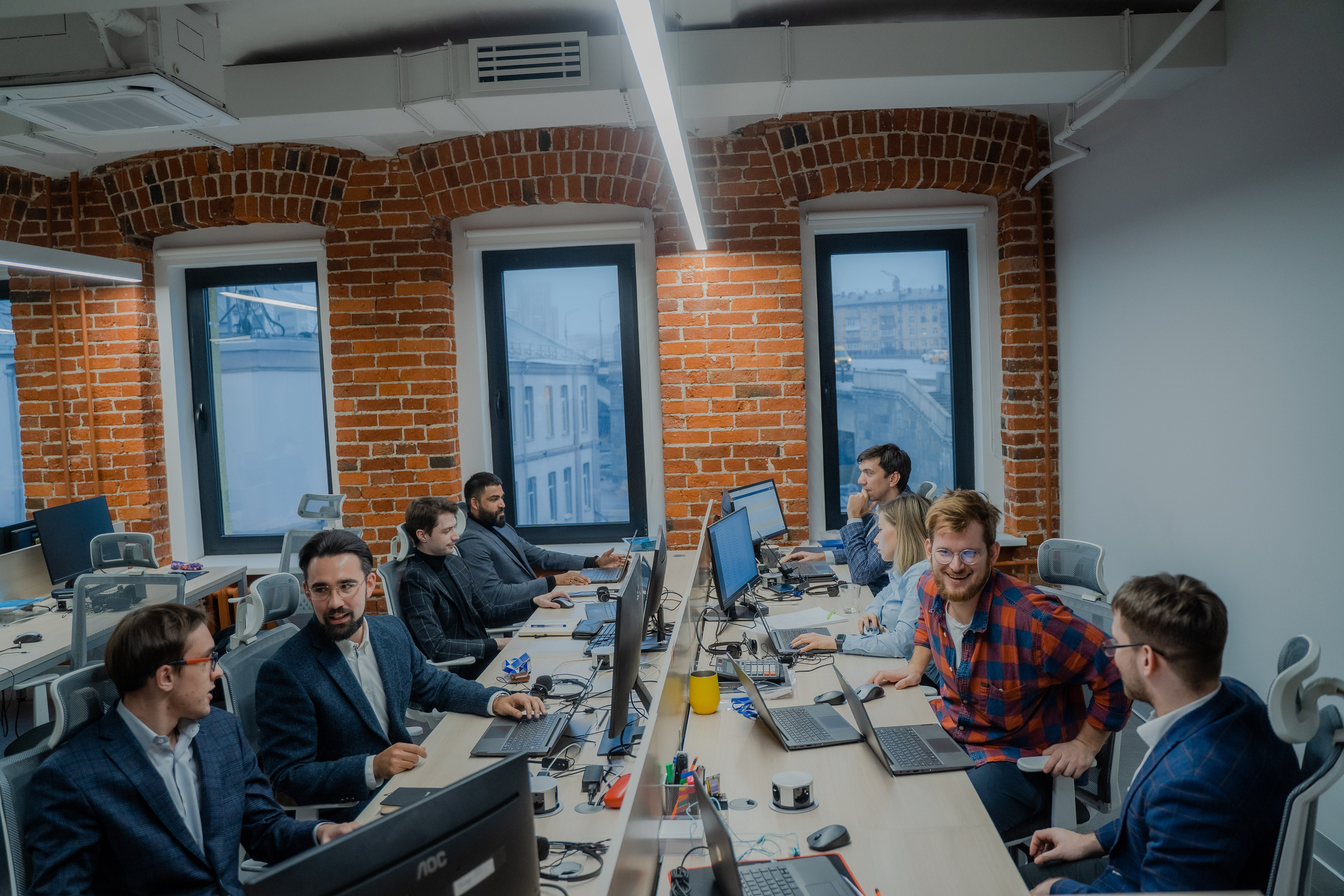 Офисная съемка для сайта компании