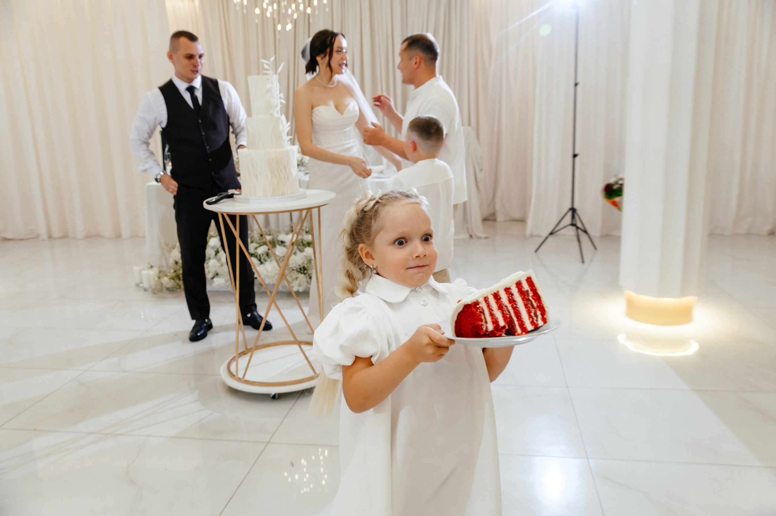 Свадебная фотосъёмка банкета 