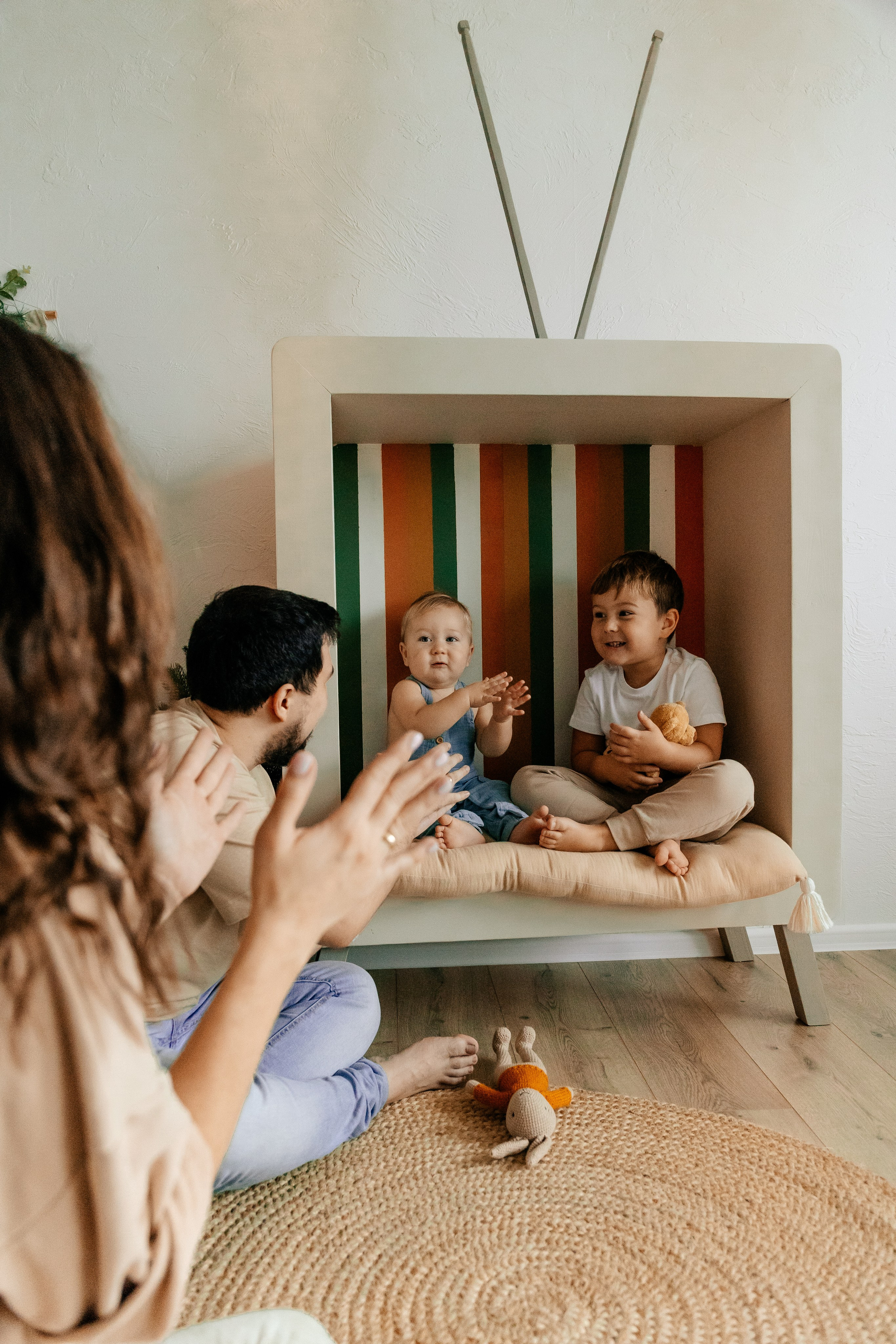 Зина, Дима, Илюша и Марк. Фотограф Харитонова Наталья