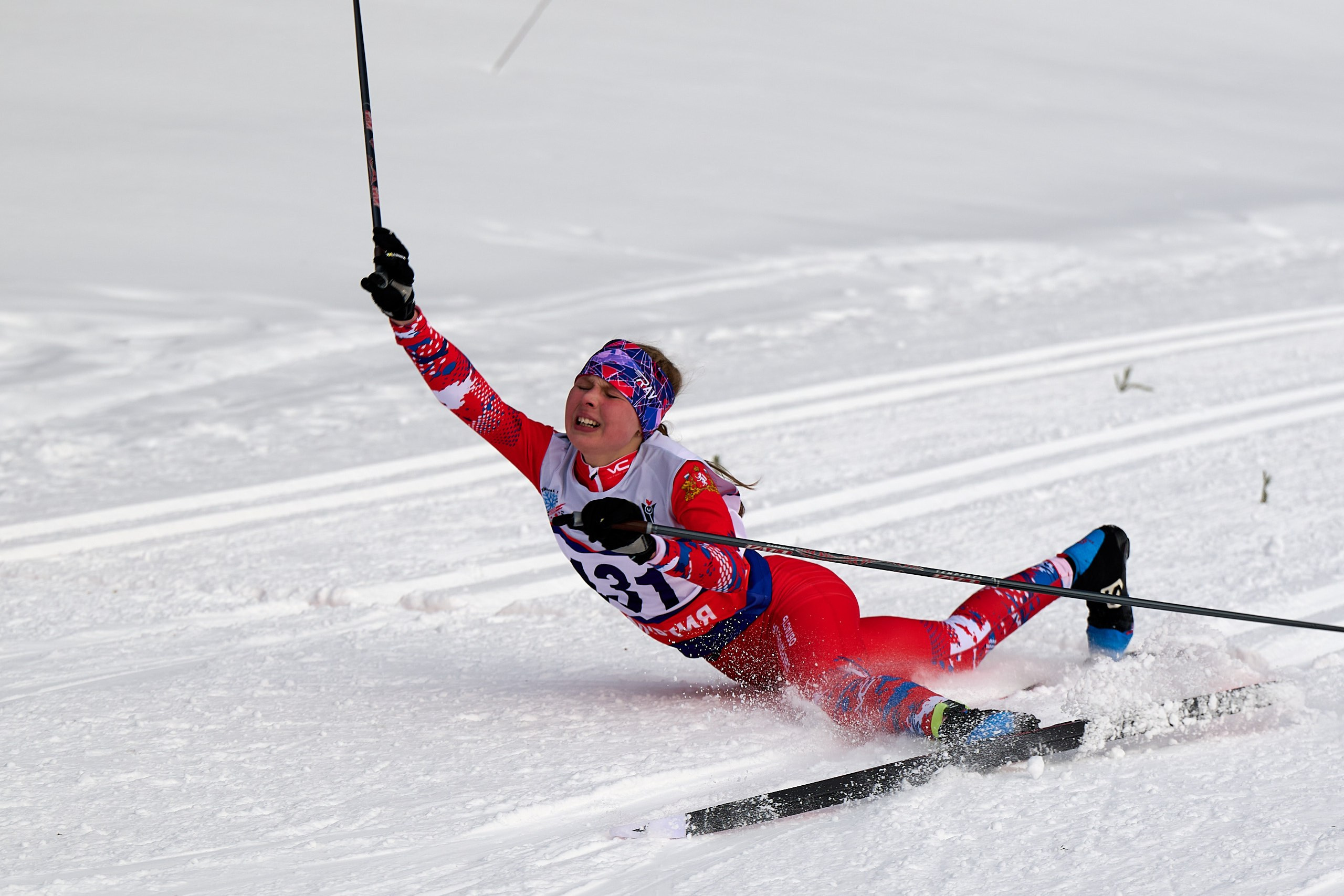 Всероссийские соревнования по лыжным гонкам «Пионерская правда». Ижевс. Спортивный репортажный фотограф в Ижевске Сергей Мерзляков