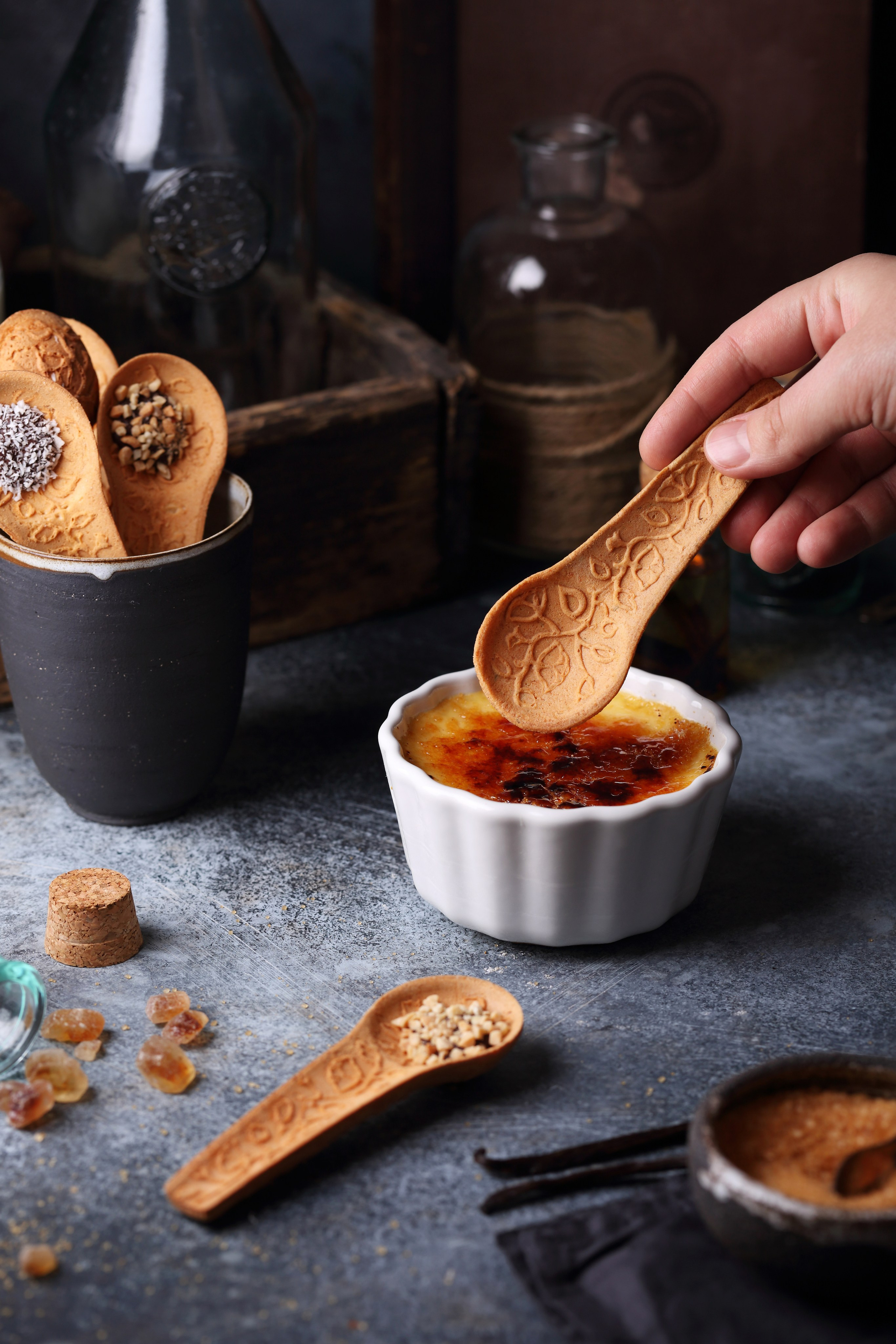 Съедобные ложки. Фуд-фотограф Оксана Голева