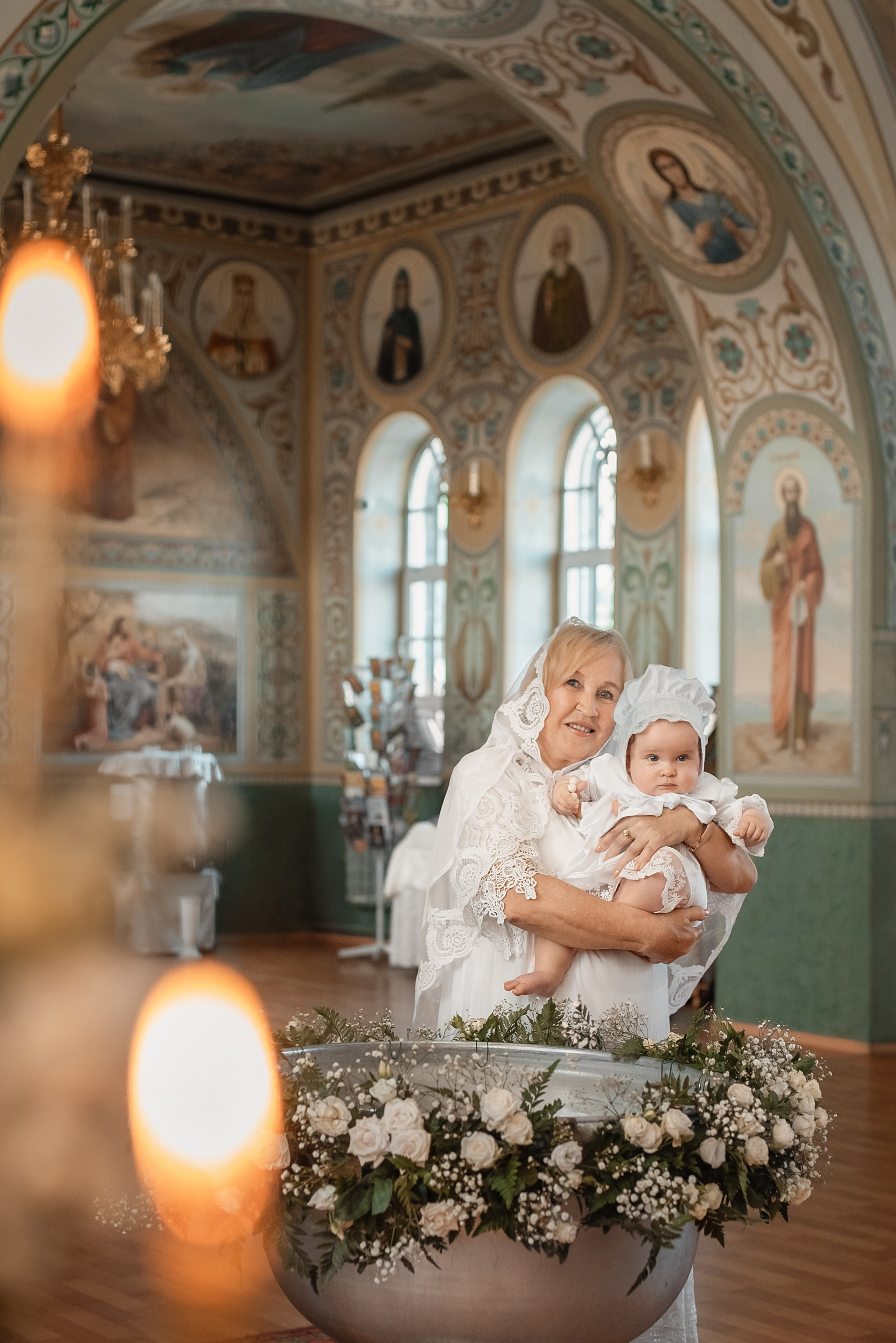 Крещение в храме Иоанна Богослова. Церковный фотограф на Таинство Крещения и Венчания в Оренбурге и Оренбургской области Екатерина Белкина