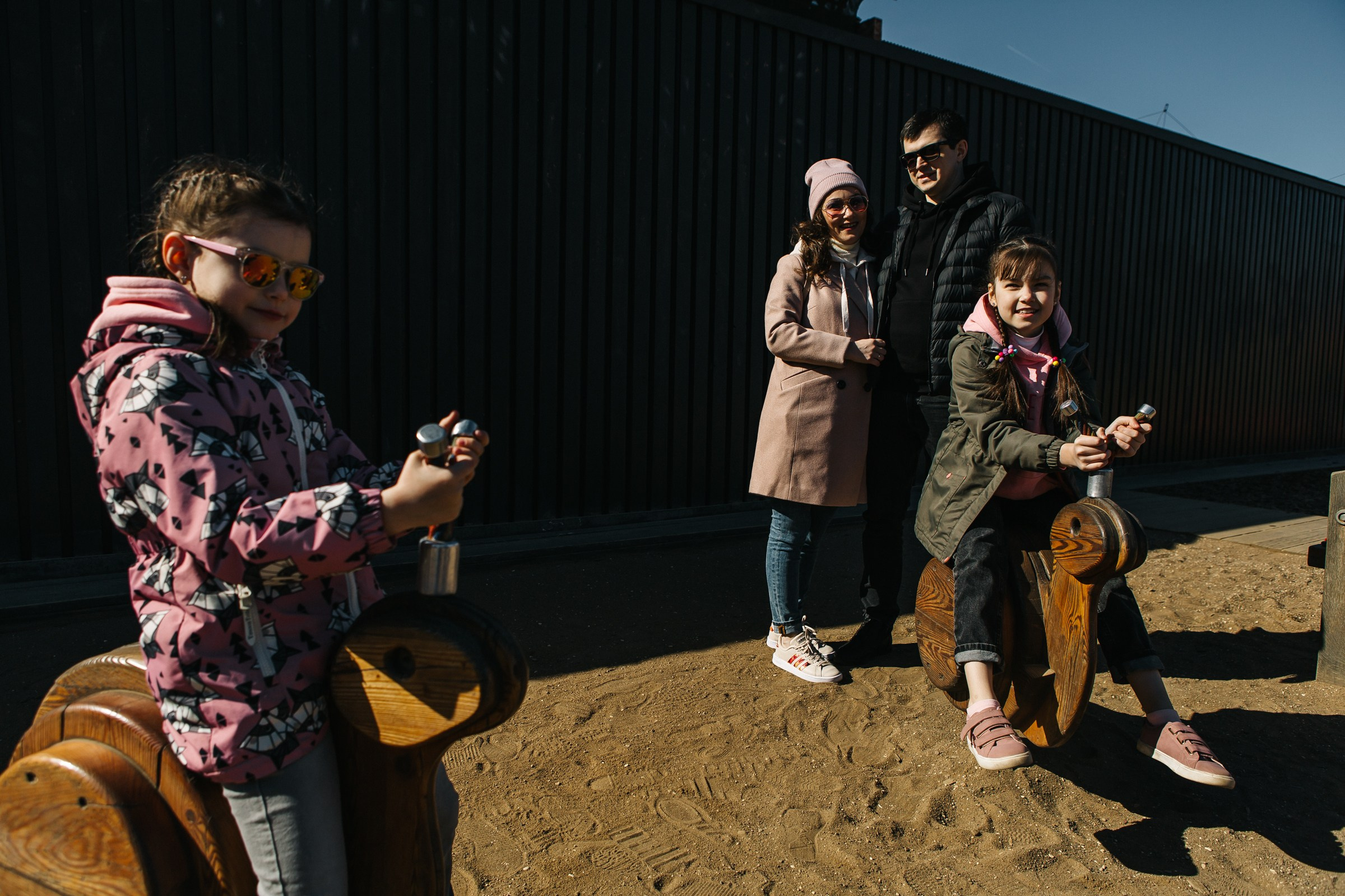 Лена, Сережа, Настя и Катюша. Семейный и портретный фотограф в Санкт-Петербурге