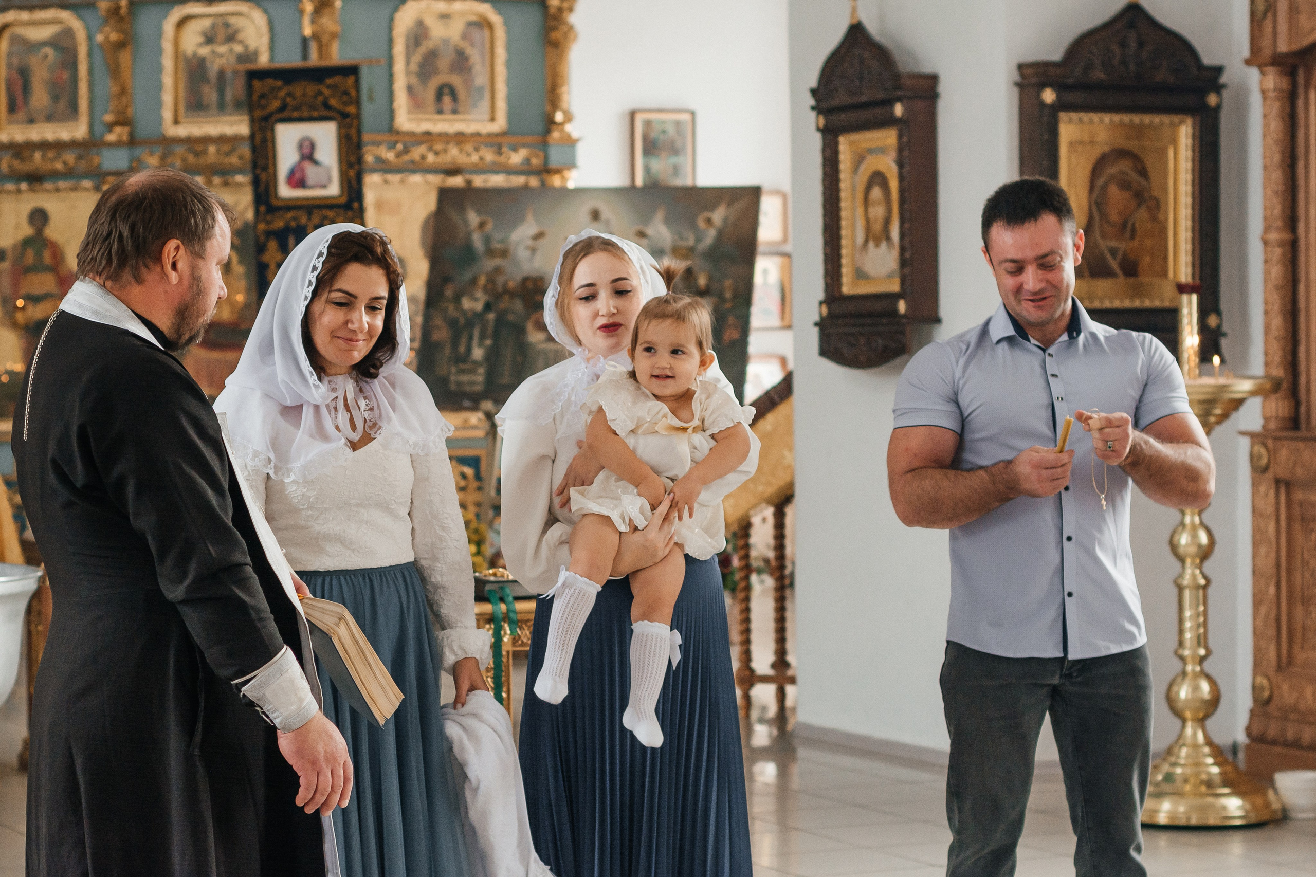 Крещение Аниты. Семейный и детский фотограф Кущ Наташа