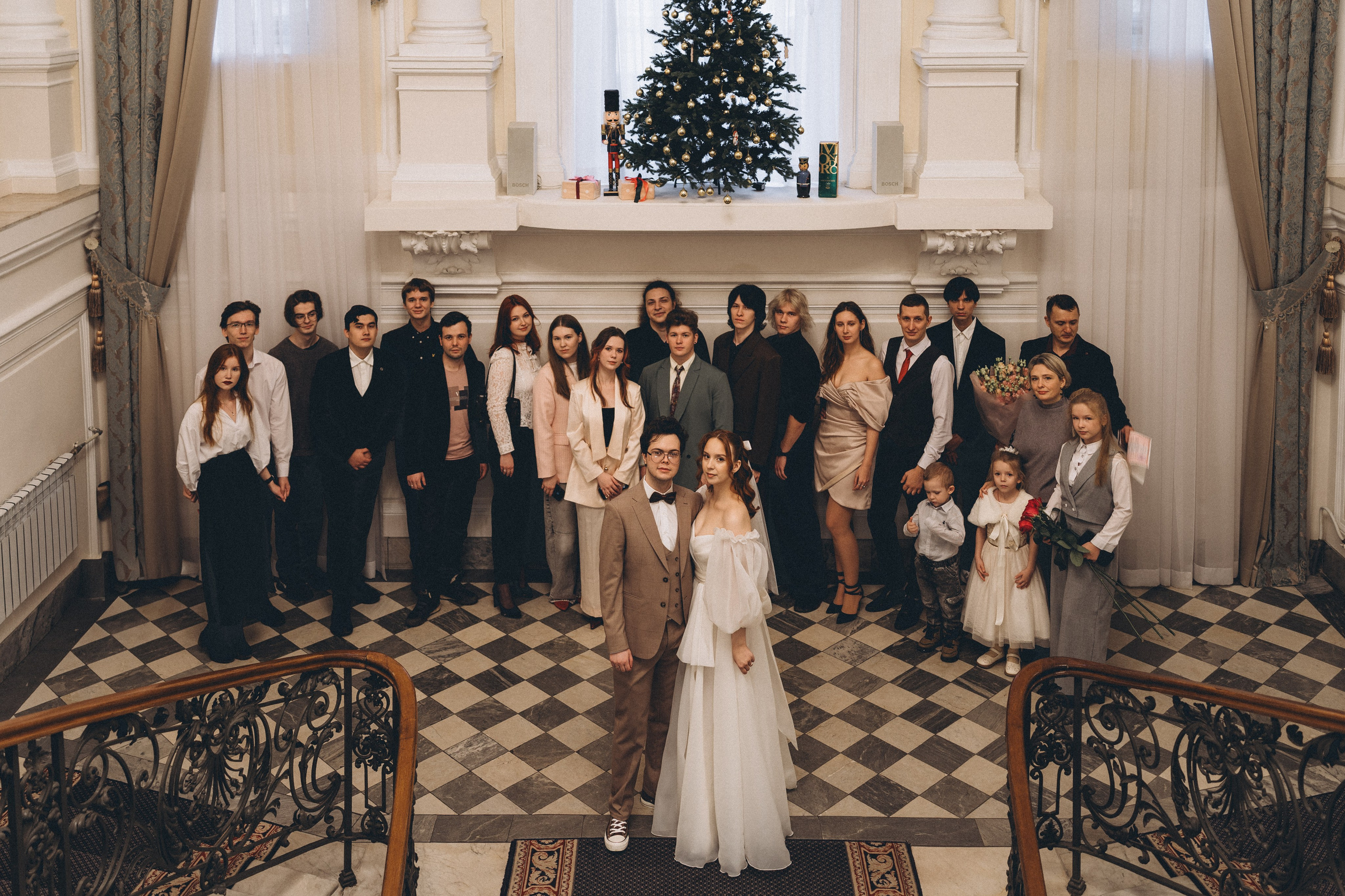 СВАДЕБНАЯ СЬЕМКА ВО ВТОРОМ ДВОРЦЕ С ГОСТЯМИ И ПРОГУЛКА В ТАВРИЧЕСКОМ САДУ. Профессиональный фотограф, Санкт-Петербург — Виктория Богомолова