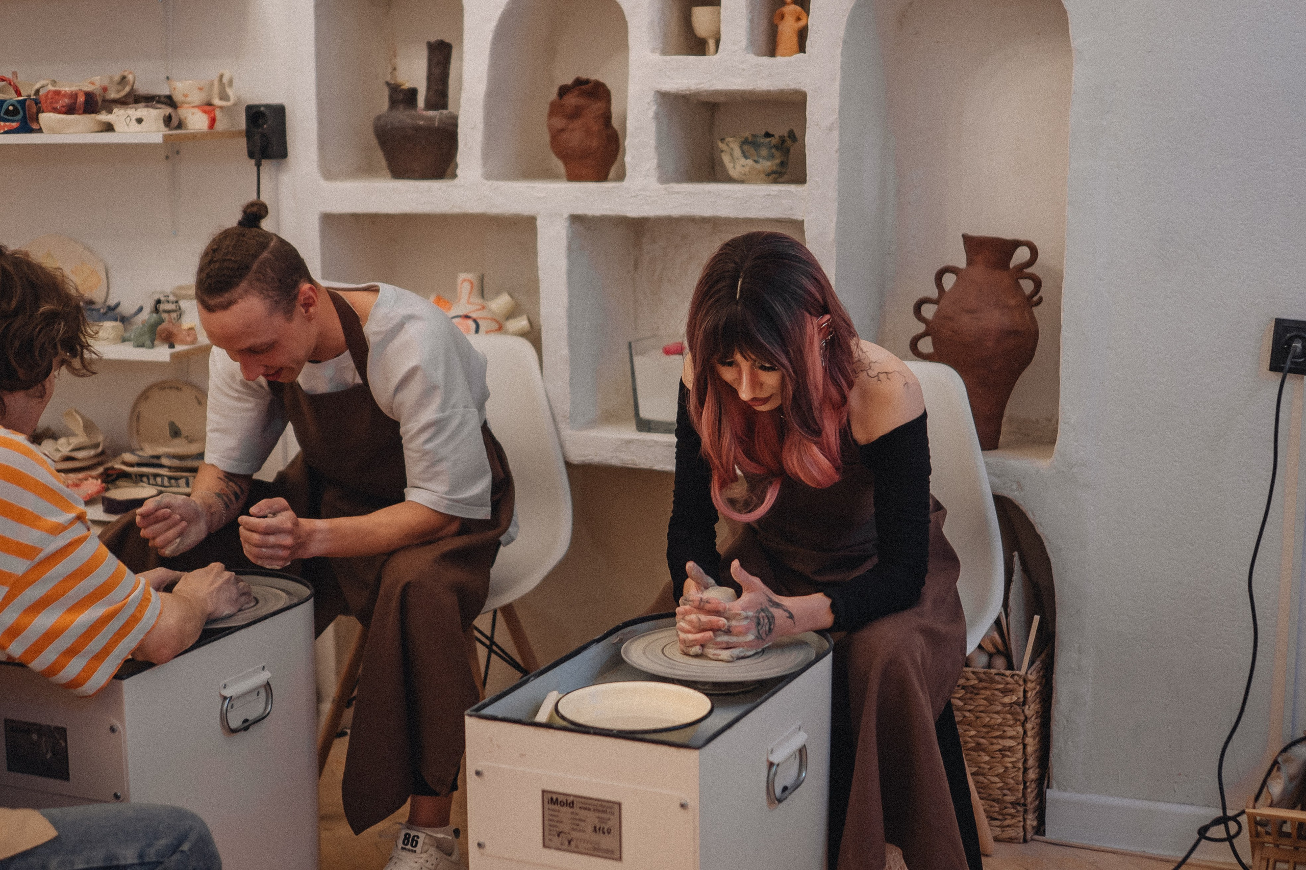 СВИДАНИЕ В ГОНЧАРНОЙ МАСТЕРСКОЙ. Профессиональный фотограф, Санкт-Петербург — Виктория Богомолова