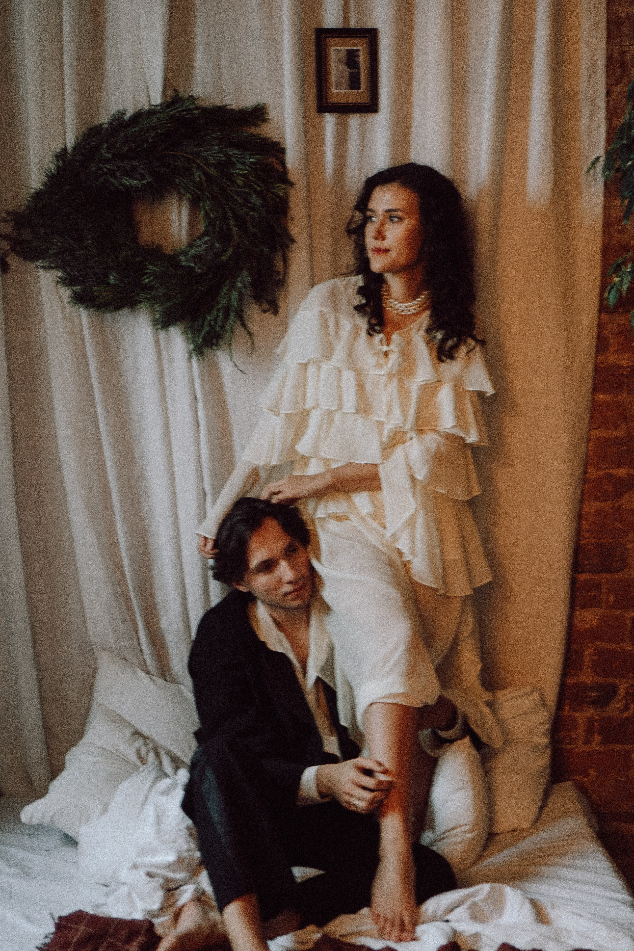 УТРО ЖЕНИХА И НЕВЕСТЫ В ФОТОСТУДИИ И ОСНОВНАЯ ФОТОСЕСИСИЯ ЗИМОЙ. Профессиональный фотограф, Санкт-Петербург — Виктория Богомолова