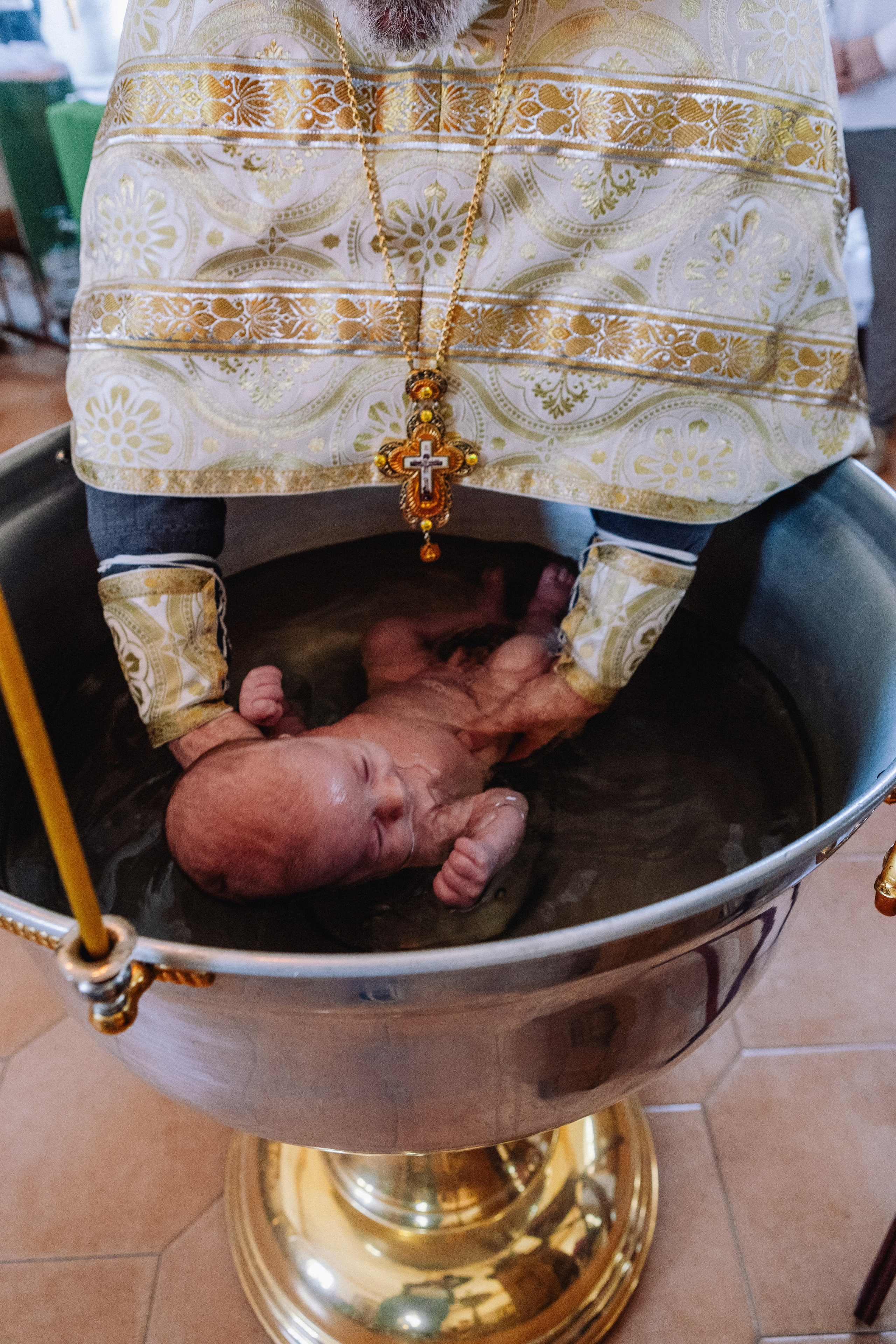 Крещение Артема и Полины. Фотограф в Курске Смирнов Евгений