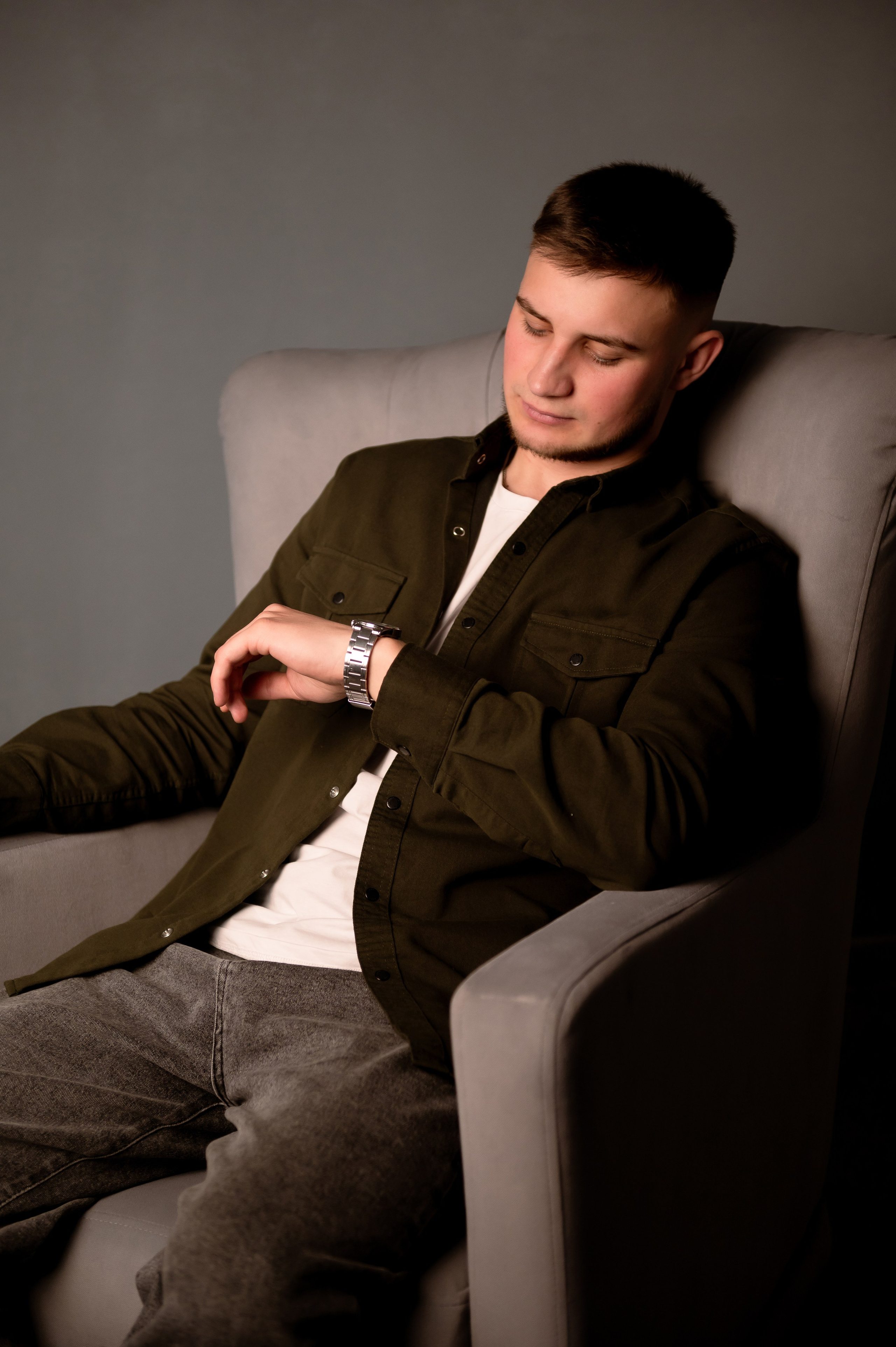 Мужской портрет. Фотограф г. Карталы Гаврушева Елизавета