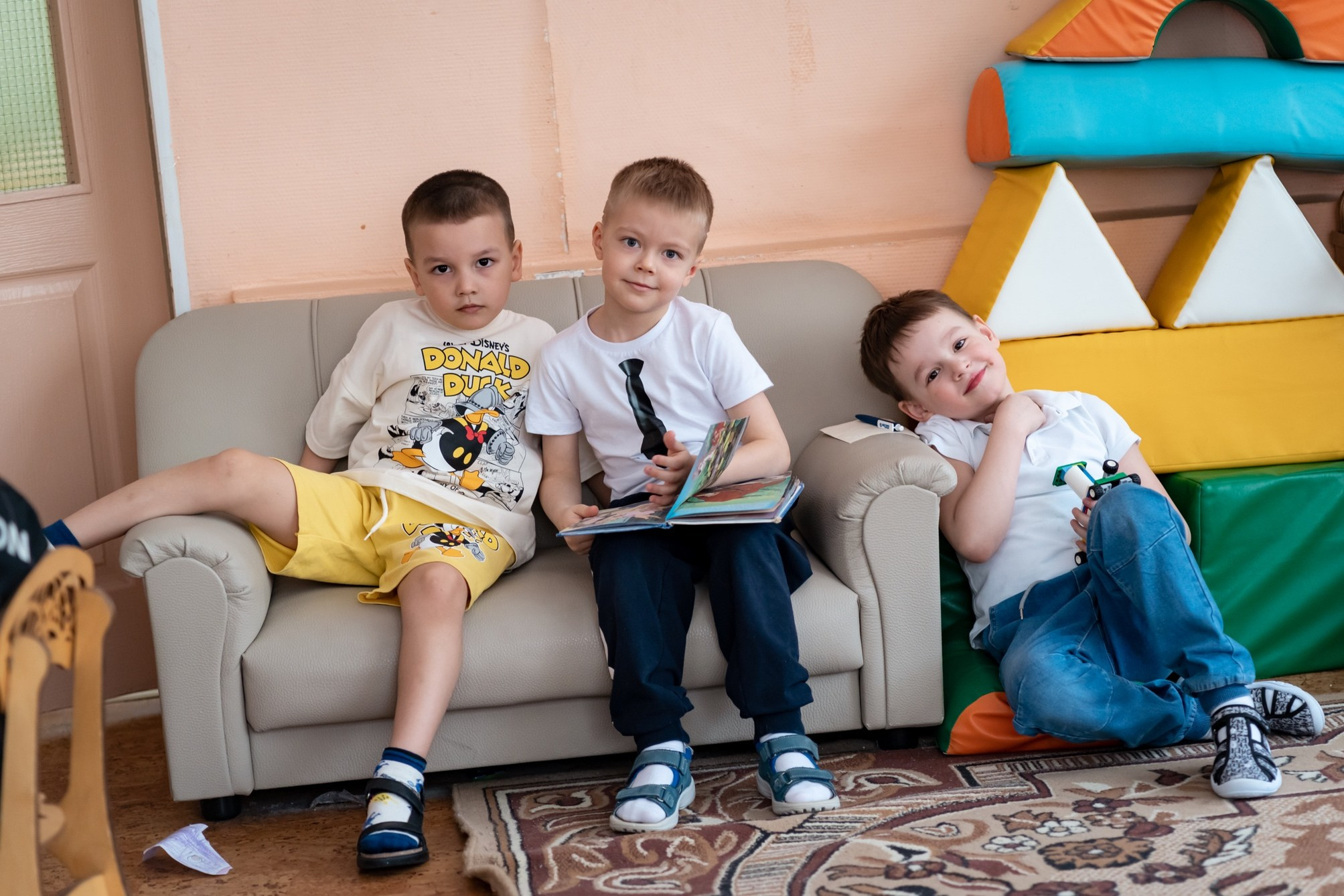 Детский садик. Семейный фотограф Варвара Сорока в городе Москве