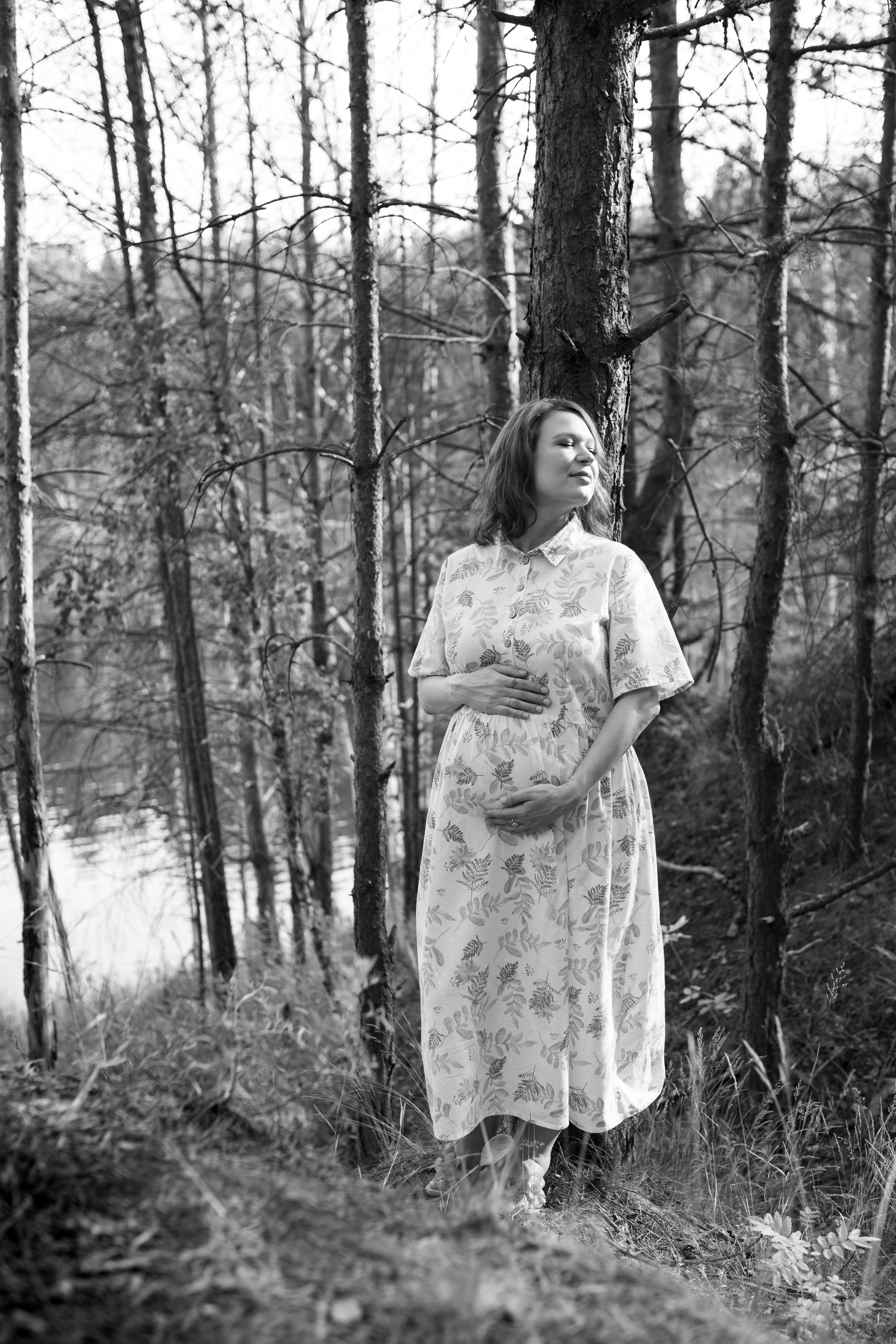 Фотосессия беременности на карьере. Фотограф в Железнодорожном и Балашихе