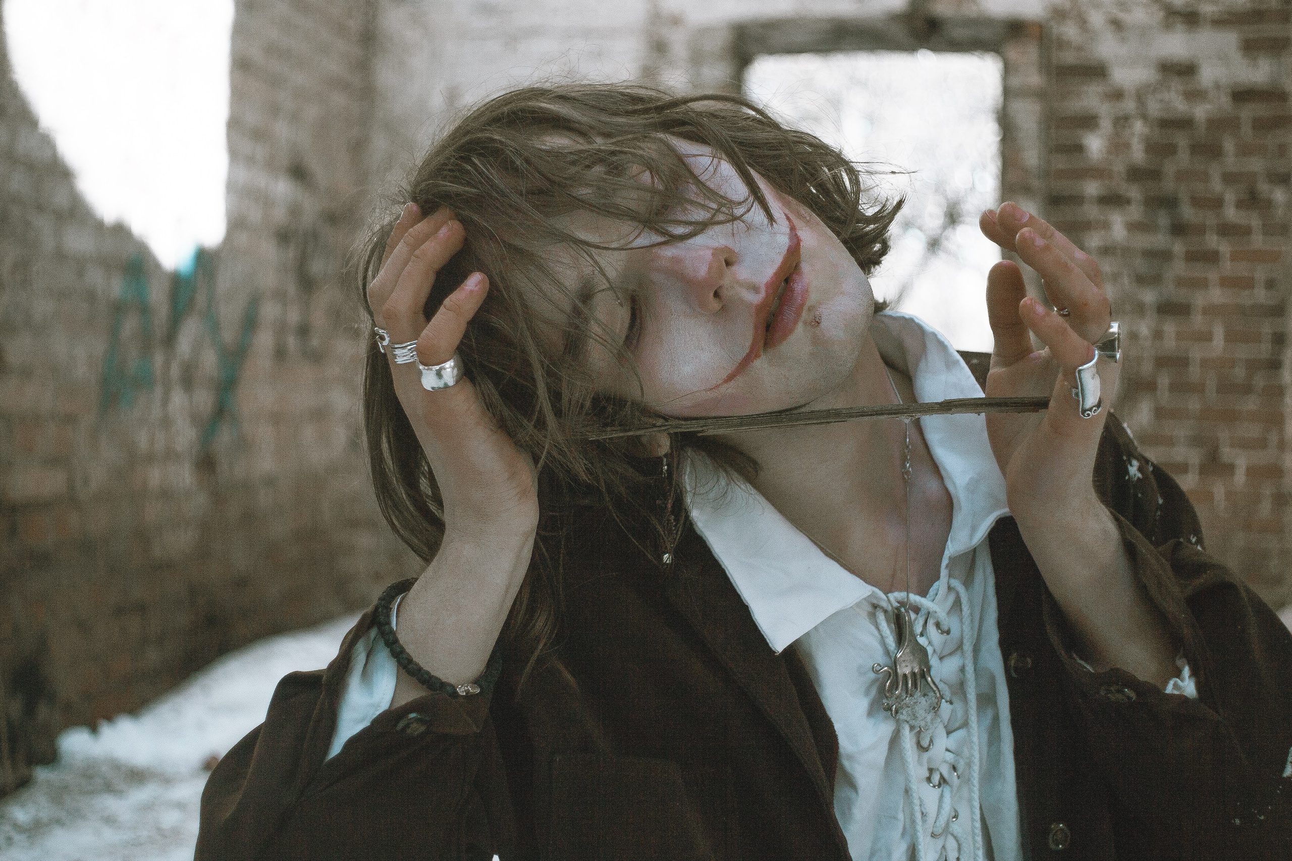 «Человек, который смеется» Виктор Гюго. Портретный и художественный фотограф в Москве