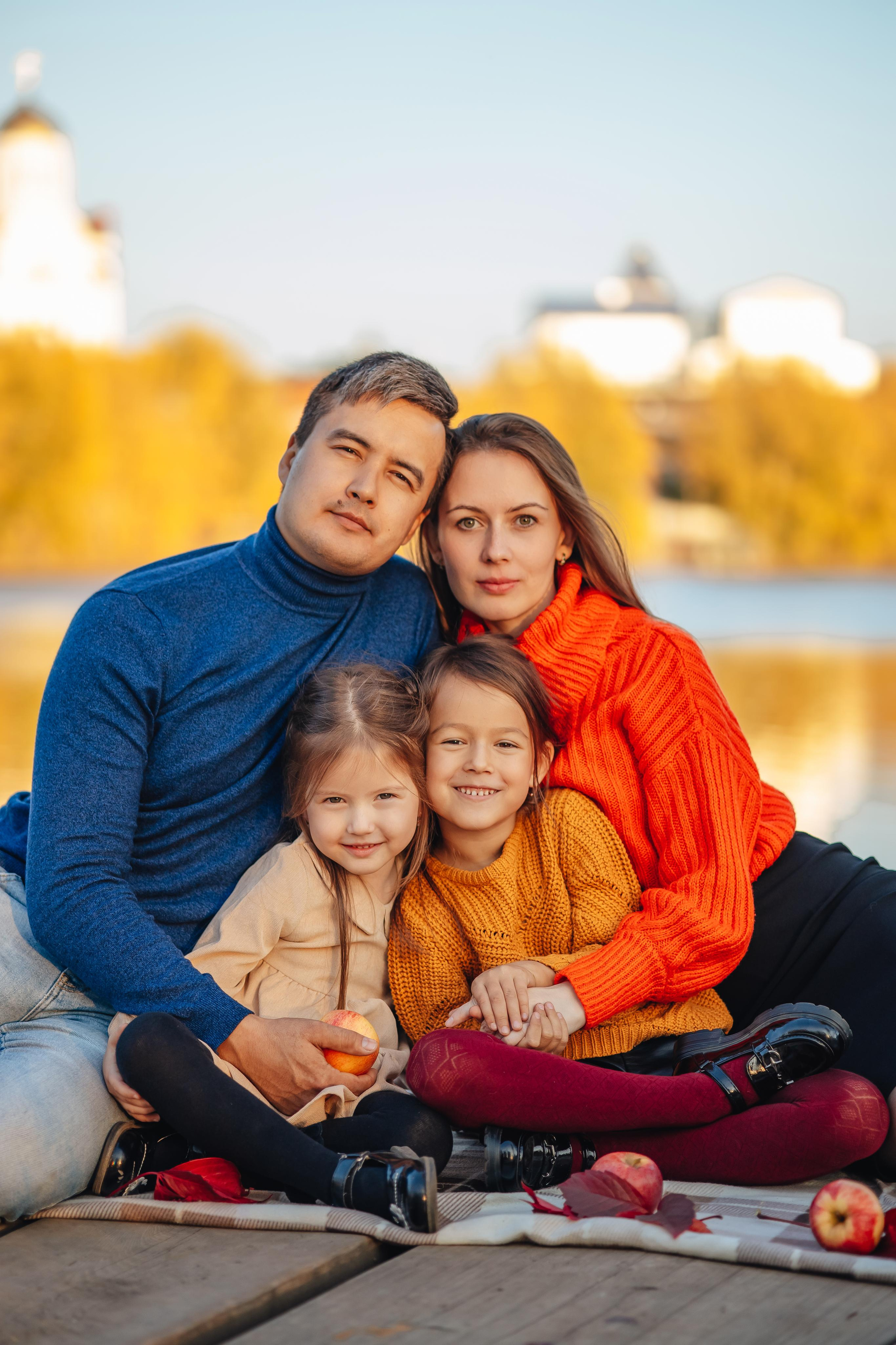 Семья, осень, пикник. Marina Shakirova Photography