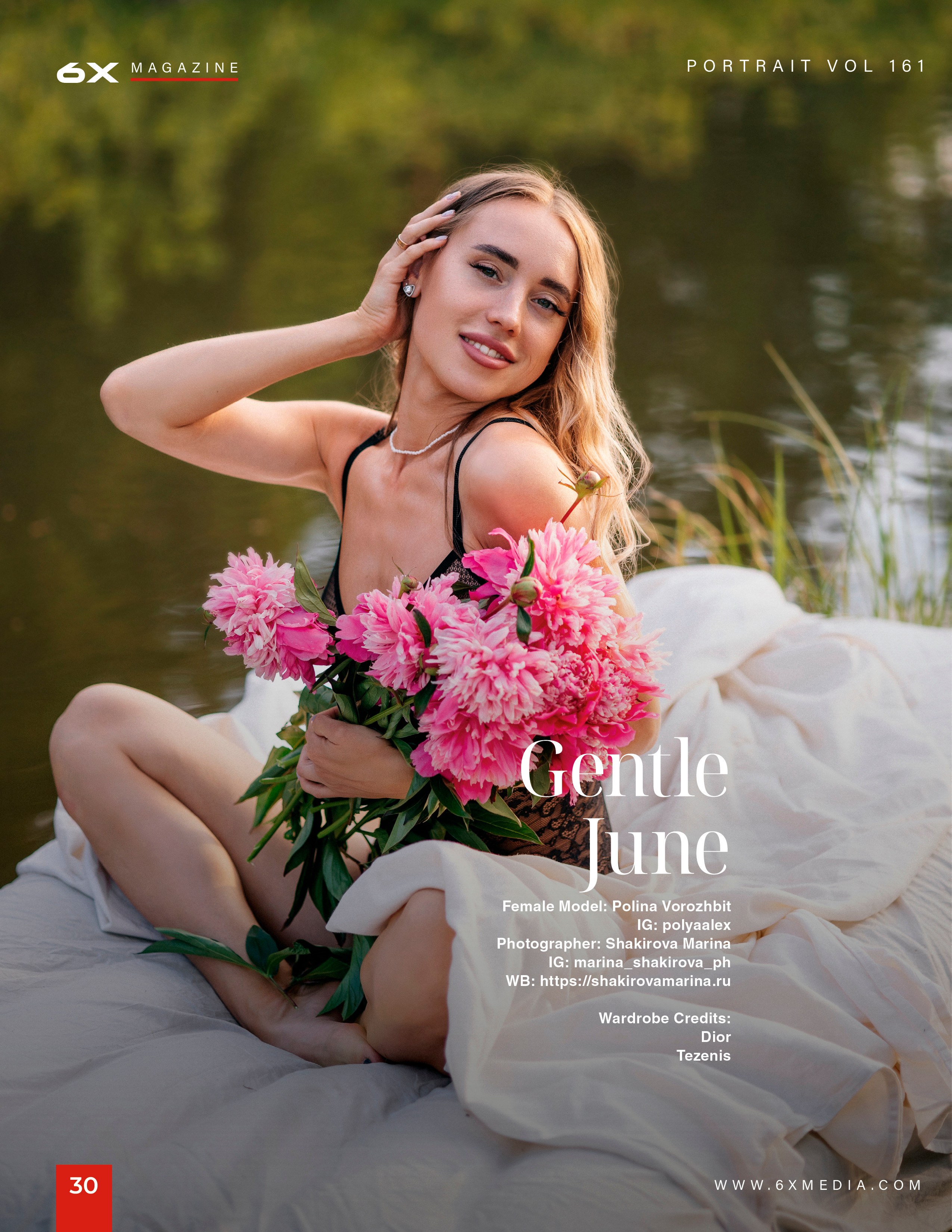 6X Magazine, San Diego, California. Marina Shakirova Photography