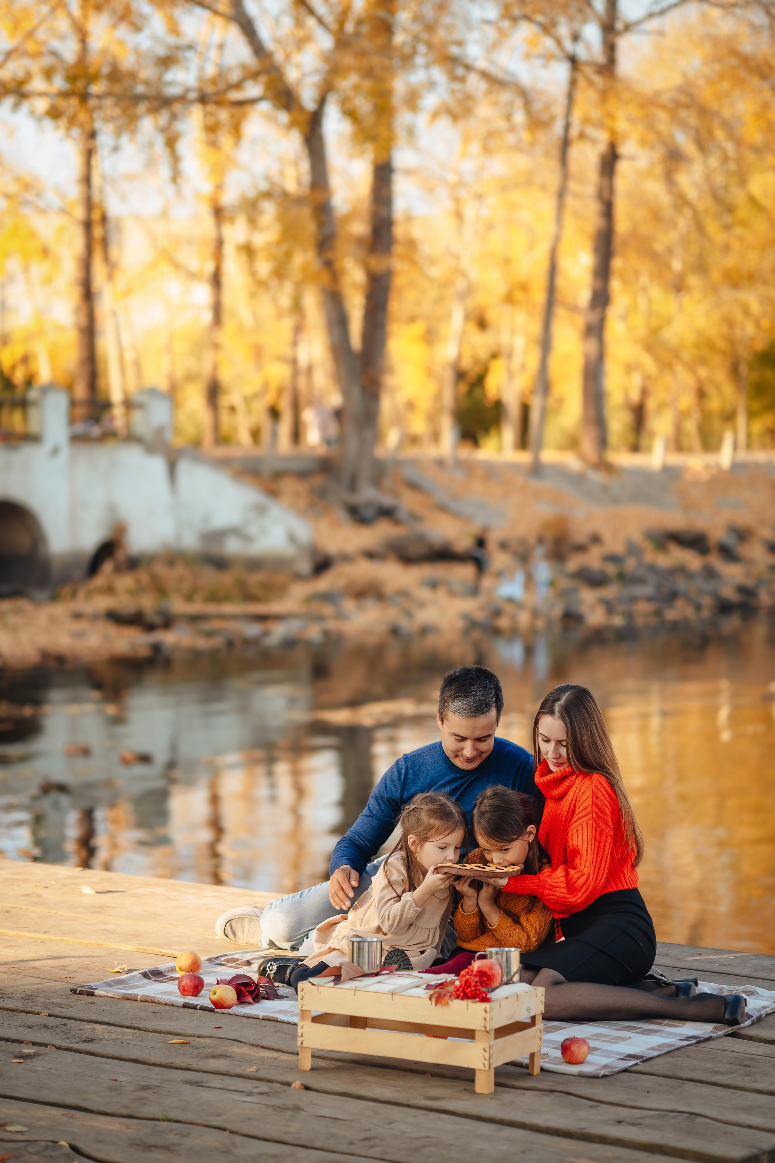 Семья, осень, пикник. Marina Shakirova Photography
