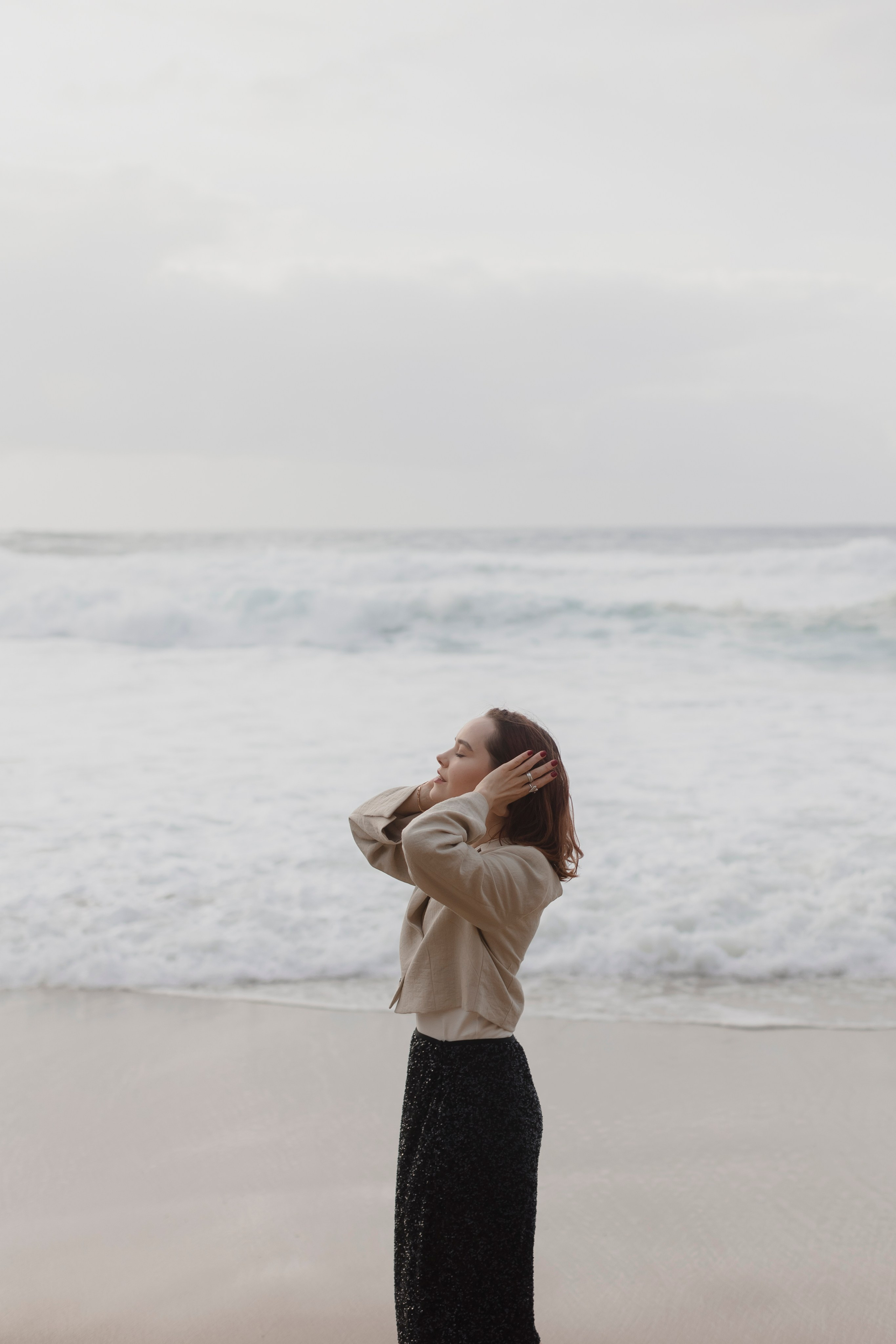 Foggy beach. Свадебный и женский фотограф в Лиссабоне Яковлева Ольга