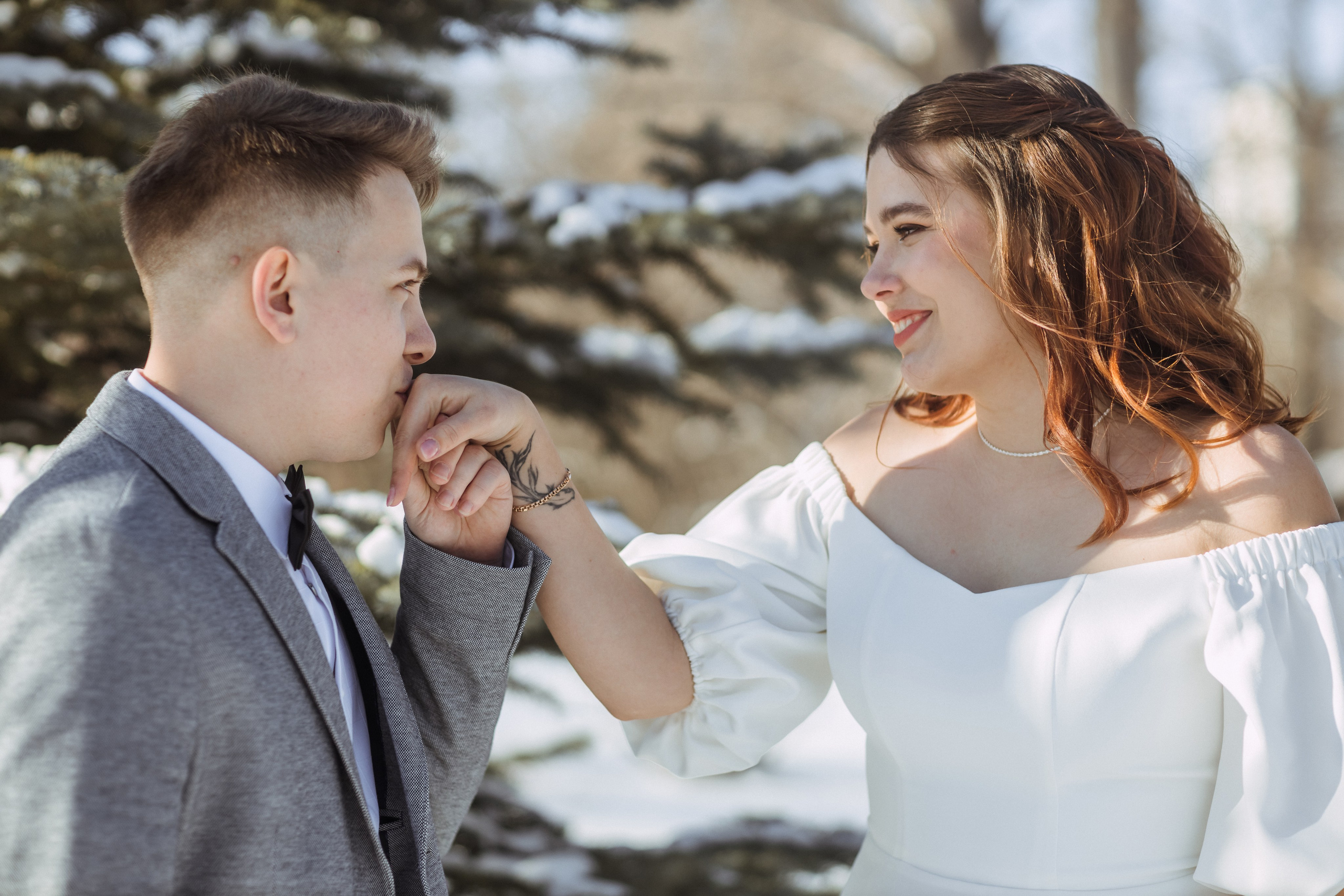 Свадебная фотосессия. Фотографы в городе Волгограде — Людмила Агеева и Алексей Околелов