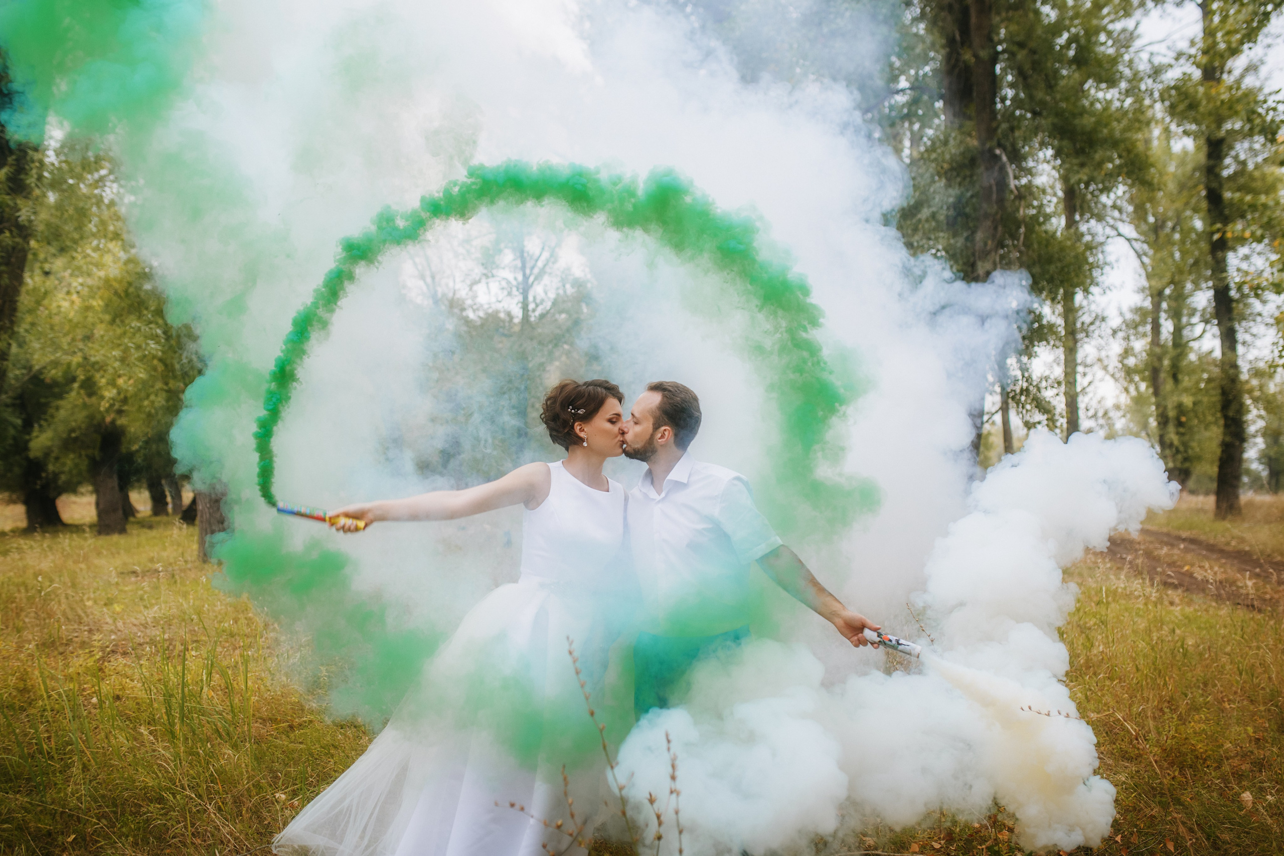 Свадебная фотосессия. Фотографы в городе Волгограде — Людмила Агеева и Алексей Околелов