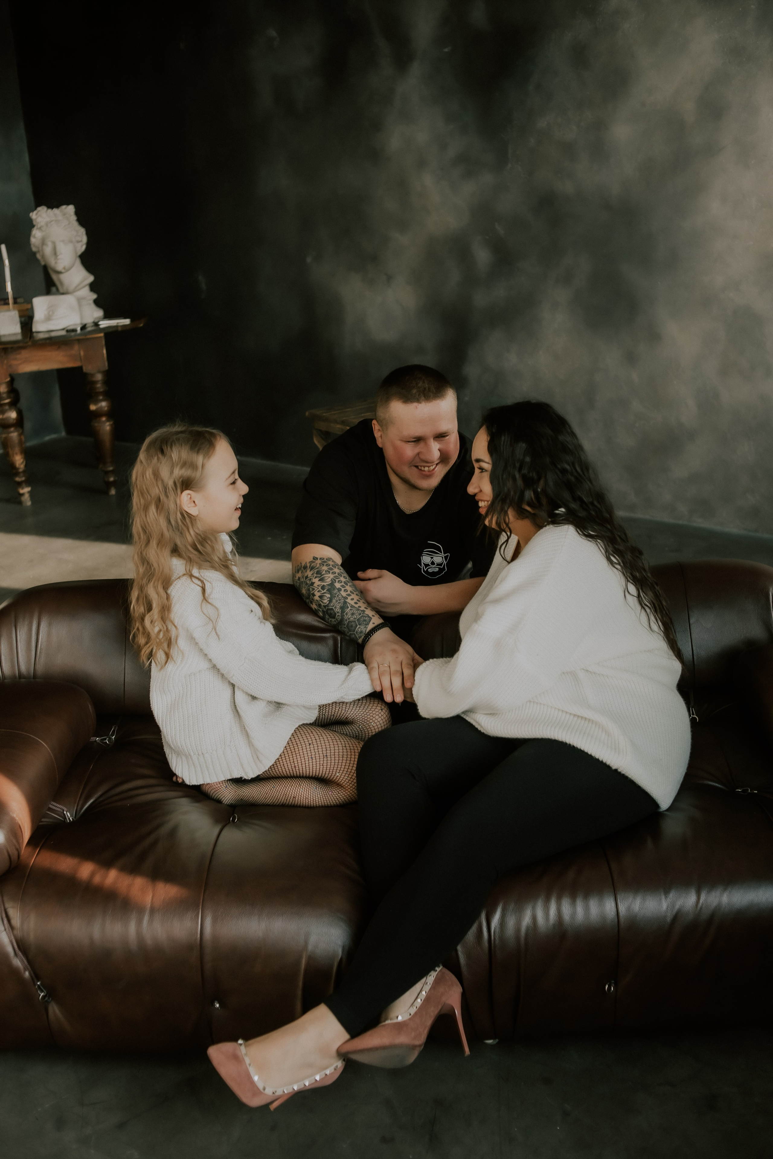 Сергей. Лидия, Валерия. Фотограф Регина Крикунова г. Красноярск