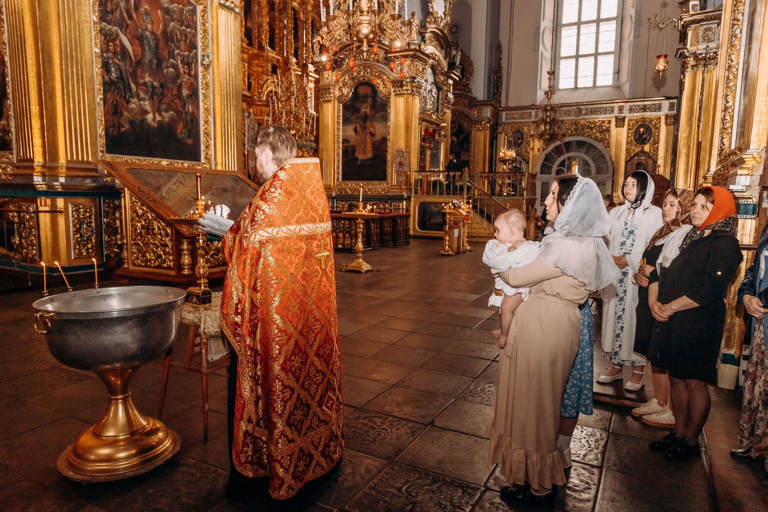 фотосъемка на крещение ребенка 