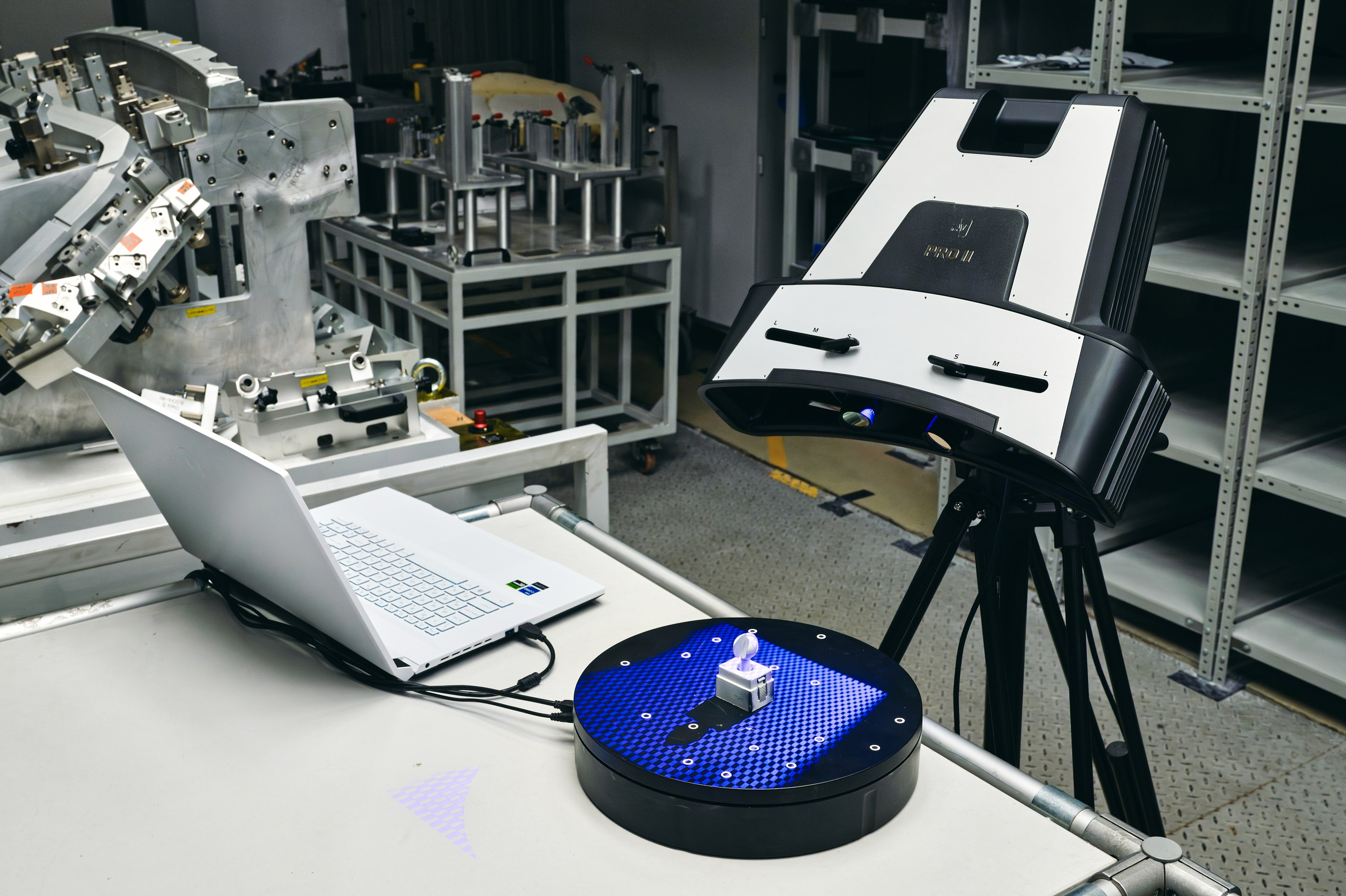 Метрологический 3D-сканер PRO II. Фотограф Юсов Александр