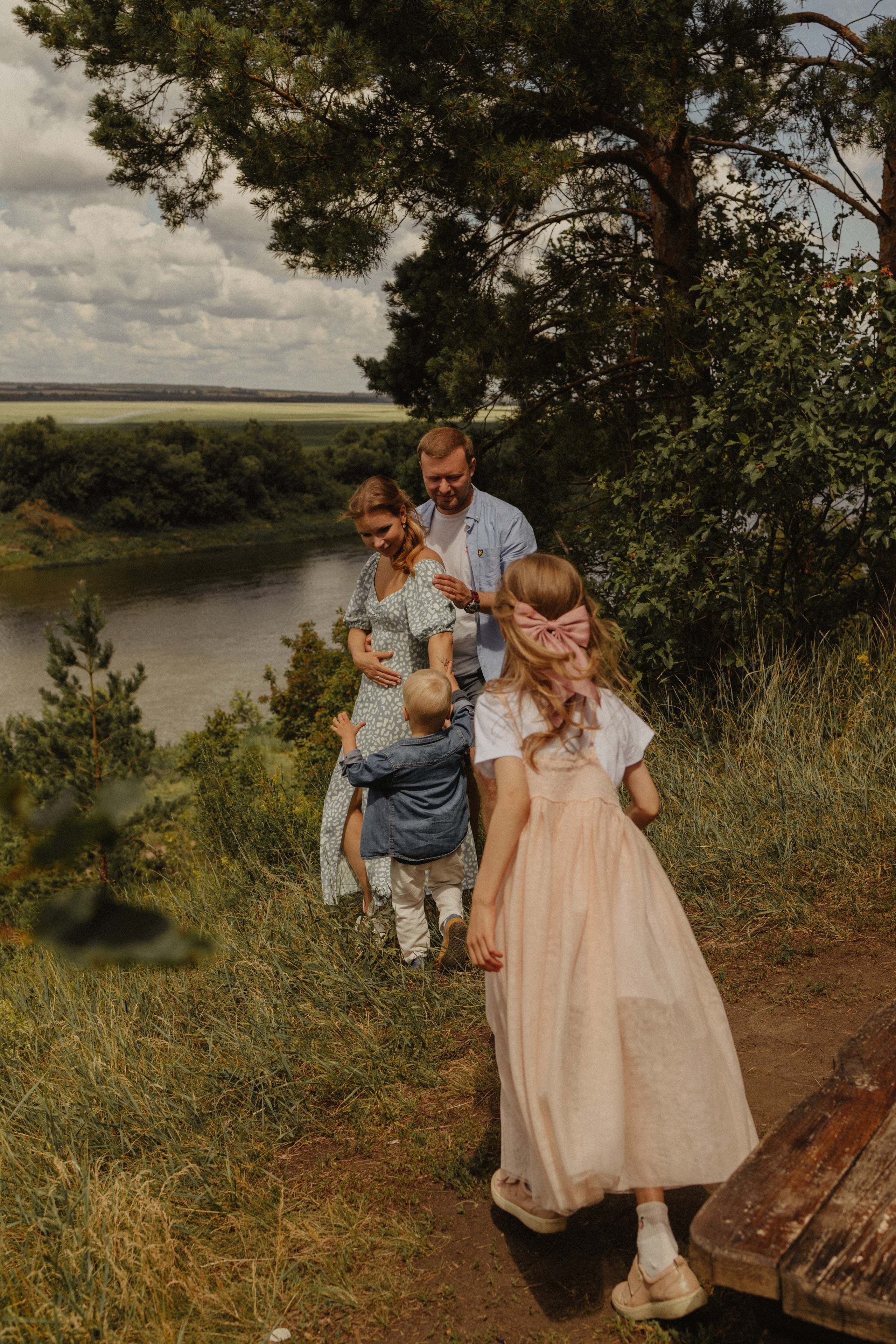 В Донском лесу. Семейный лайфстайл фотограф в г. Липецк