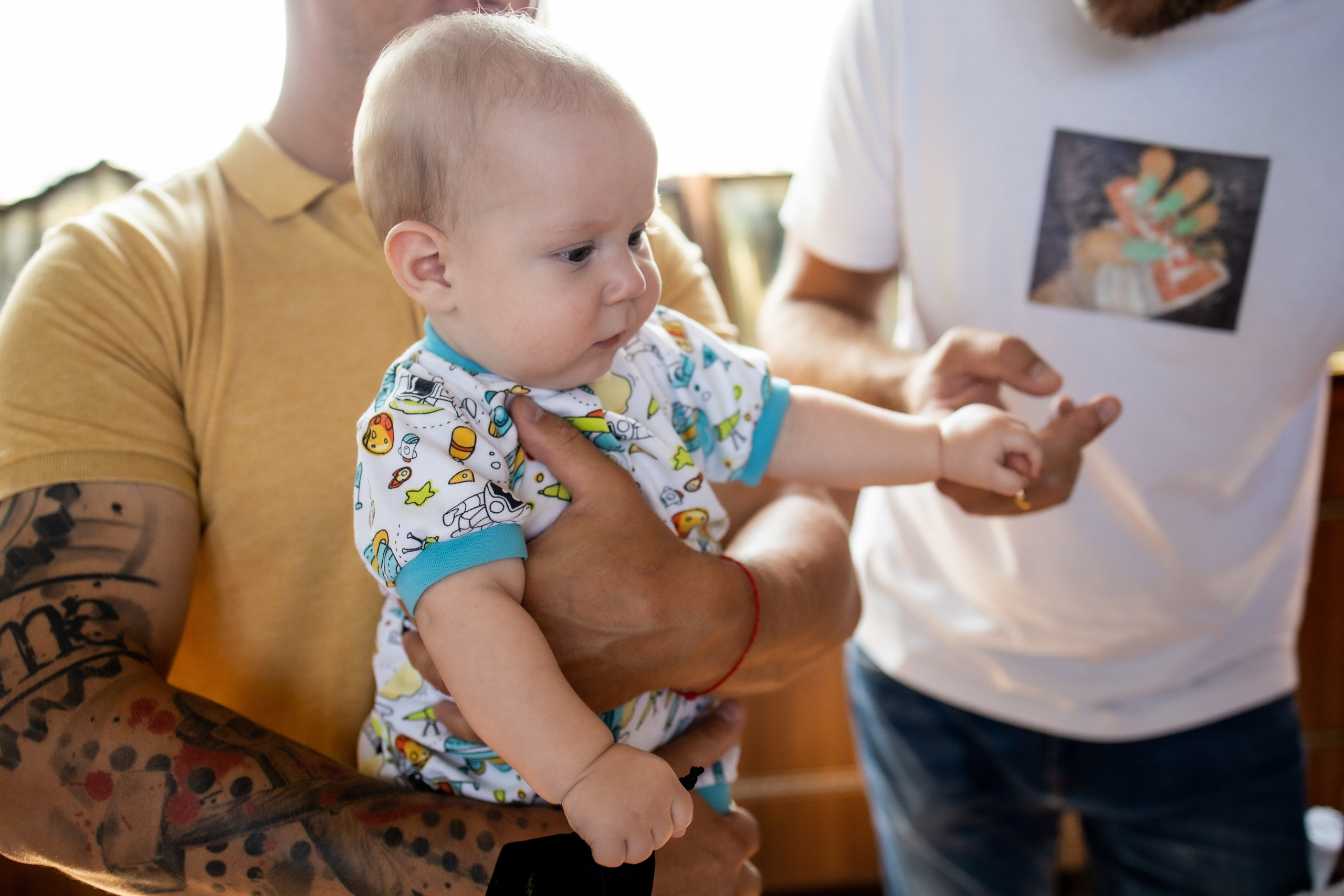 Крещение Вовочки. Фотограф Надежда Лукьянова