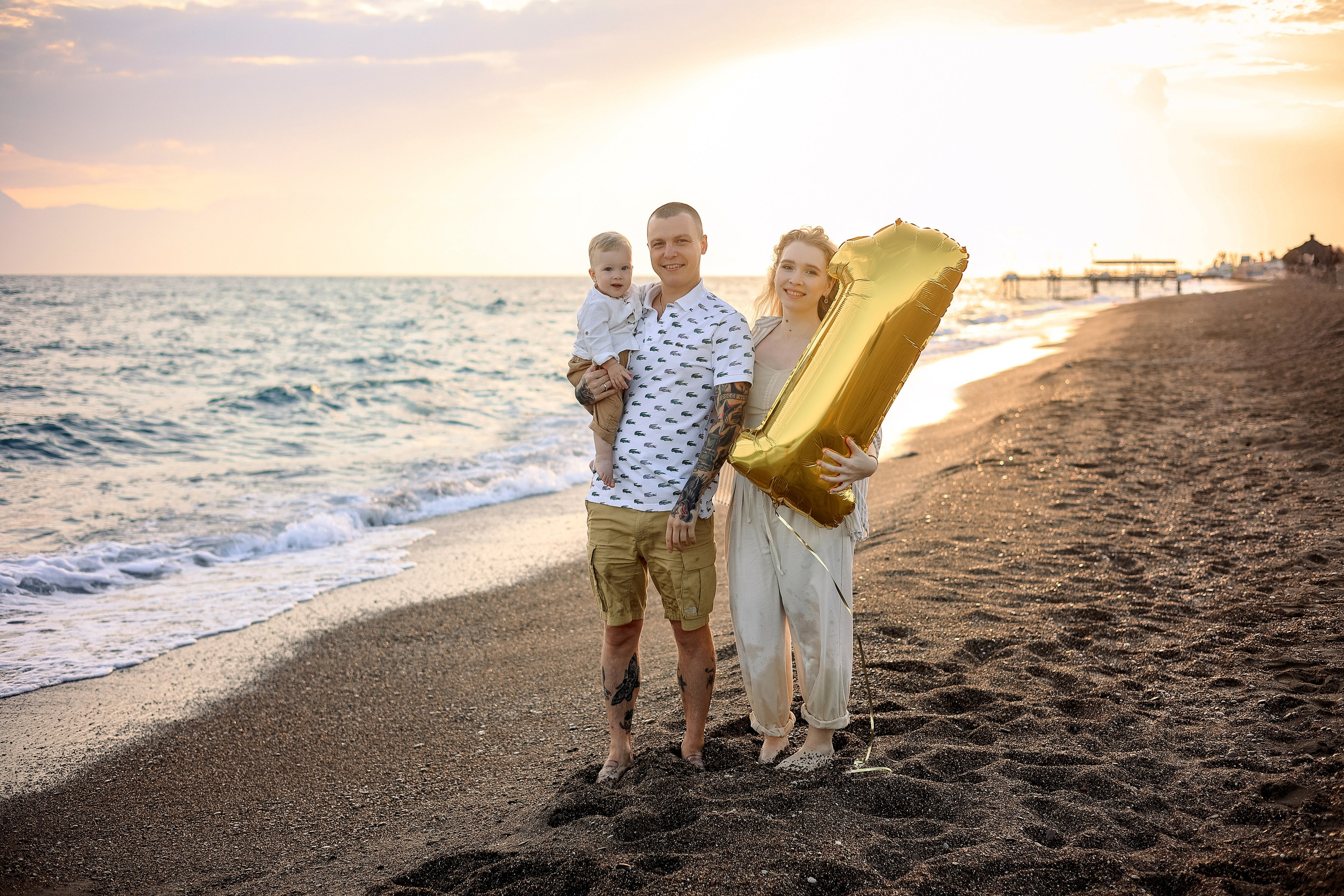 Beach shooting in Antalya