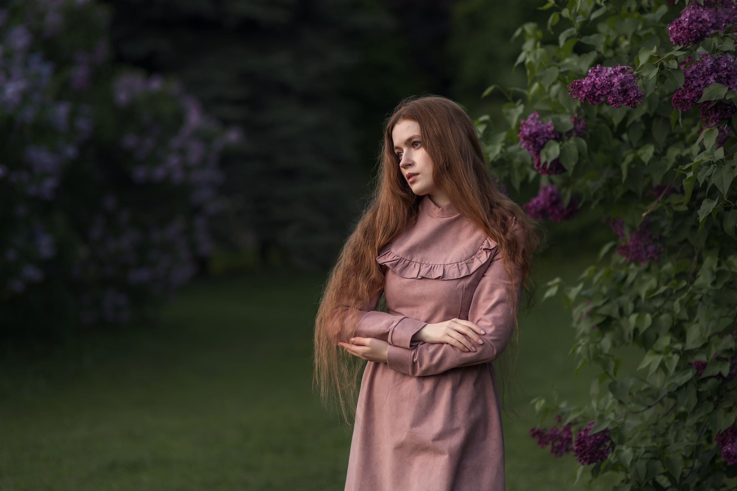 Фотосессия в цветении. Семейный и женский фотограф в Москве Ирина Романова