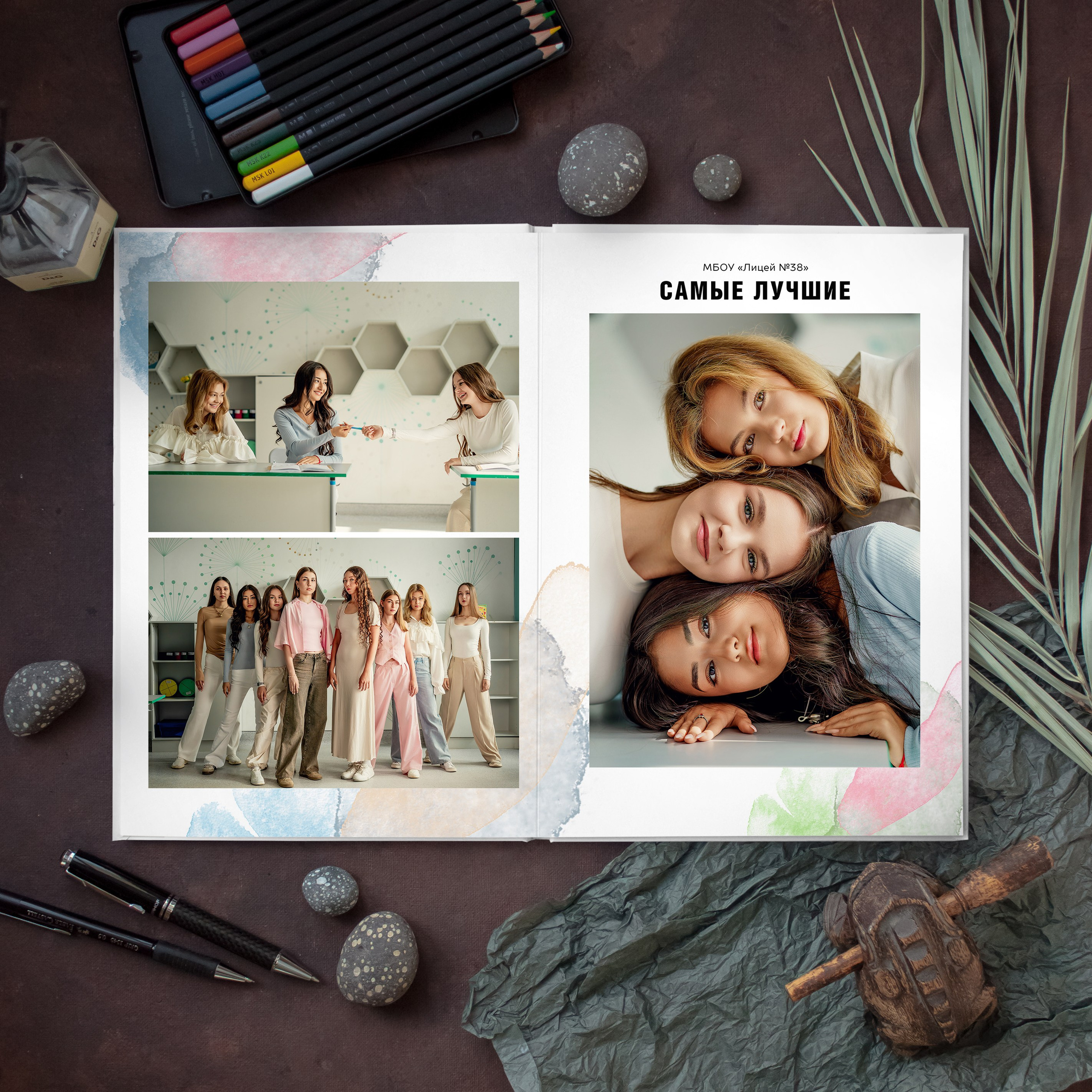 Эксклюзив. Современные выпускные альбомы. Мы делаем не просто альбомы, а стильные фотокниги