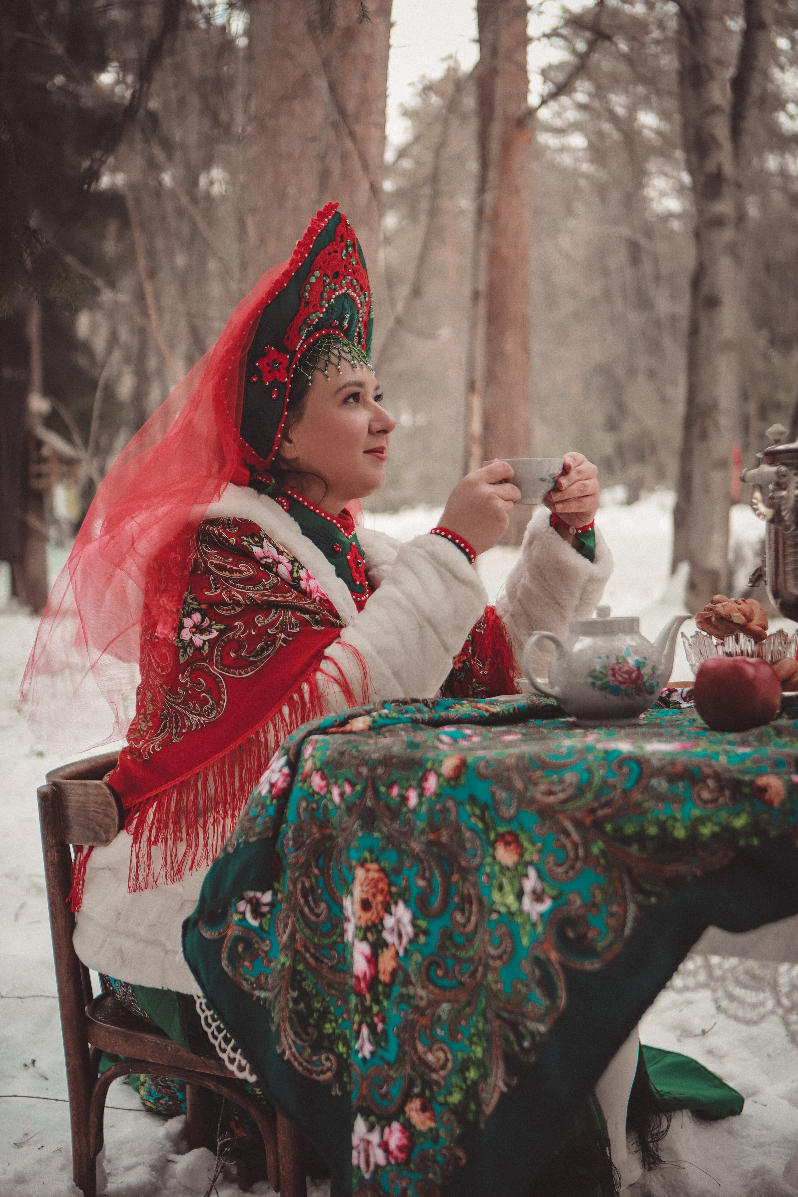 Фотопроект - Барыня за чаем. Семейный и женский фотограф Кемерово Мария Степ