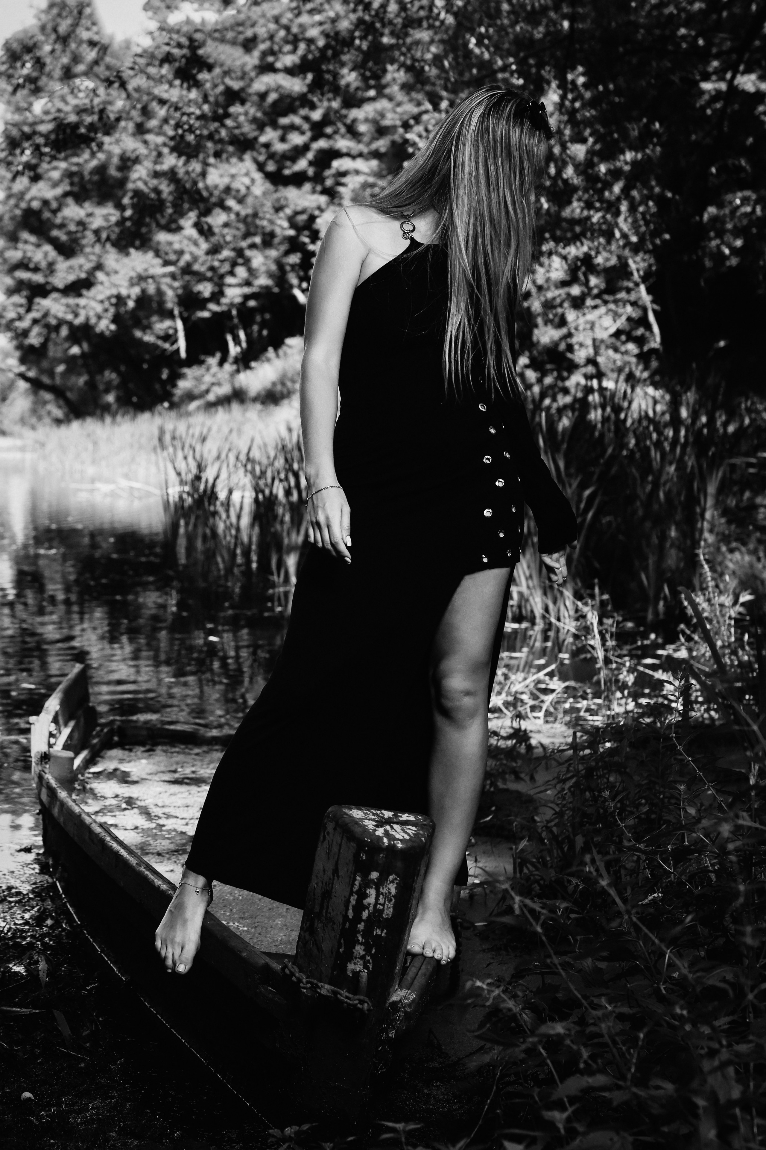 Уличная фотосессия для девушки, в красивой локации. Фотограф в Туле — Борисов Николай