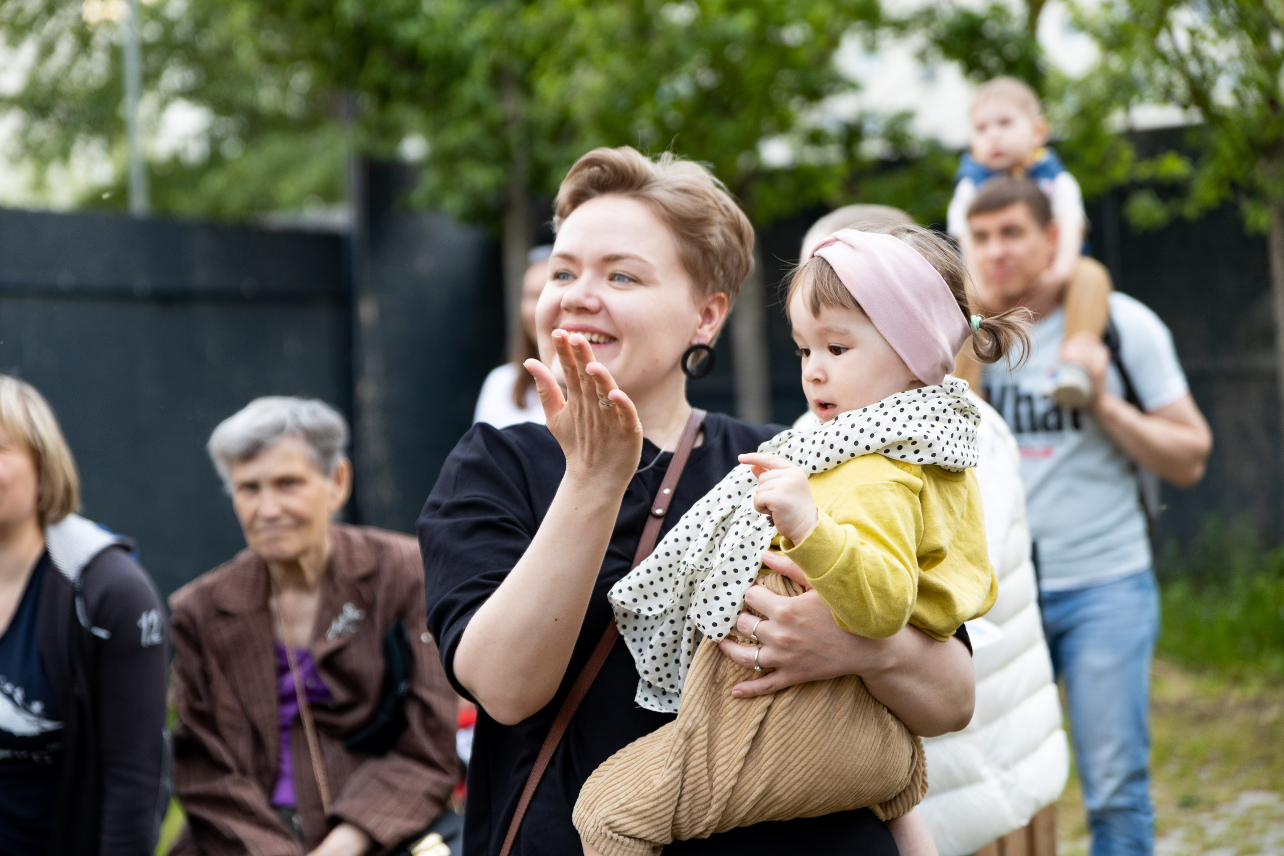 День защиты детей у «Брусники». Фотограф Родион Нарудинов