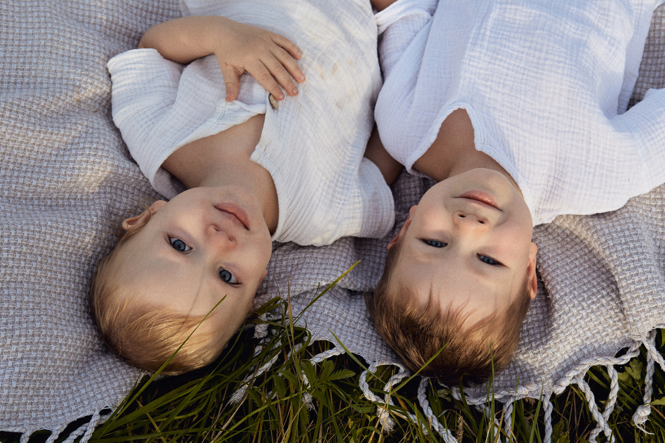 Dasha and the boys. Portrait, family and pet photographer in Cyprus, Ksenia Bourdelle