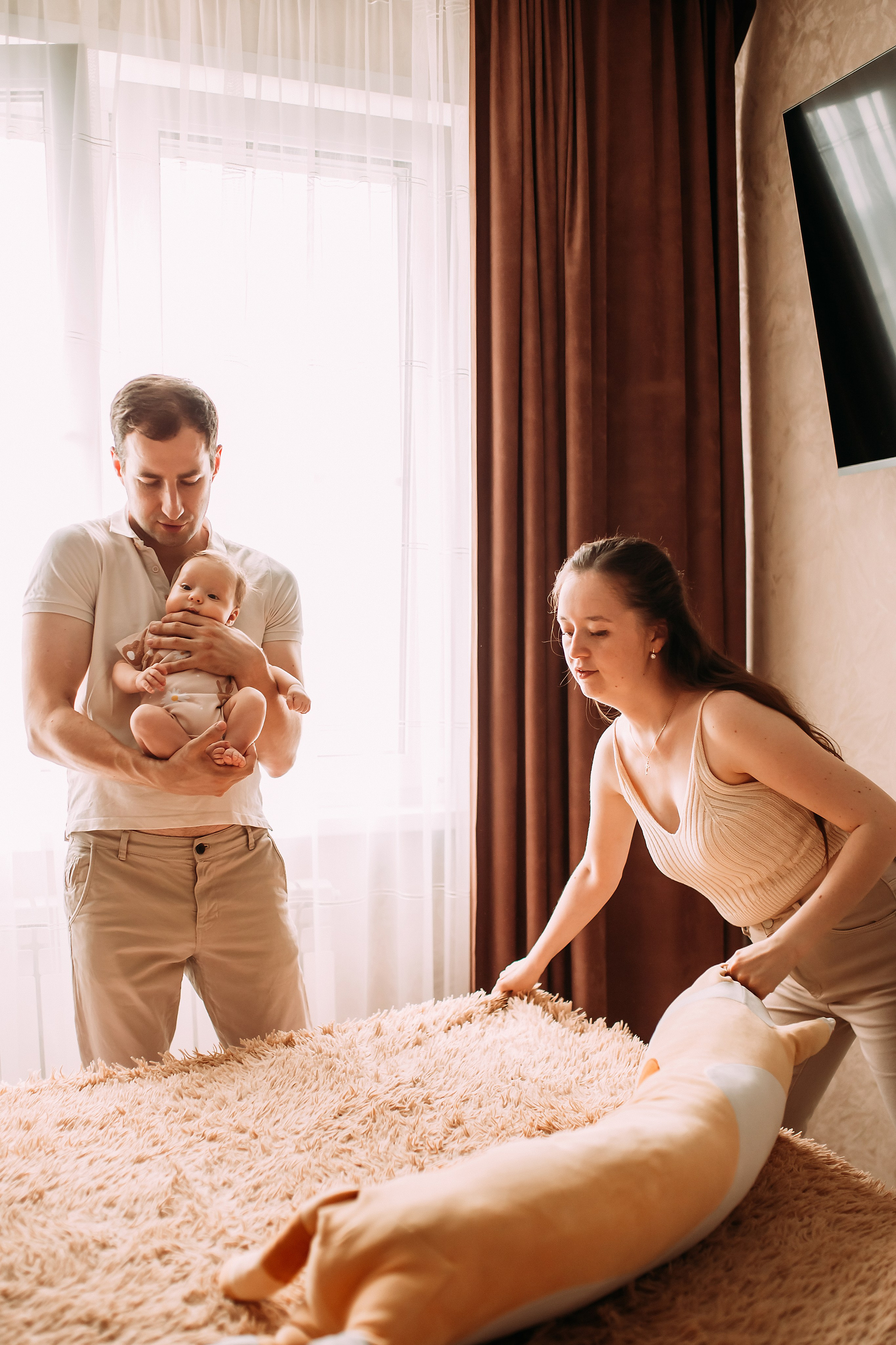 Дина, Рома и Вадим. Семейный и детский фотограф в Нижнем Новгороде Наумова Лидия