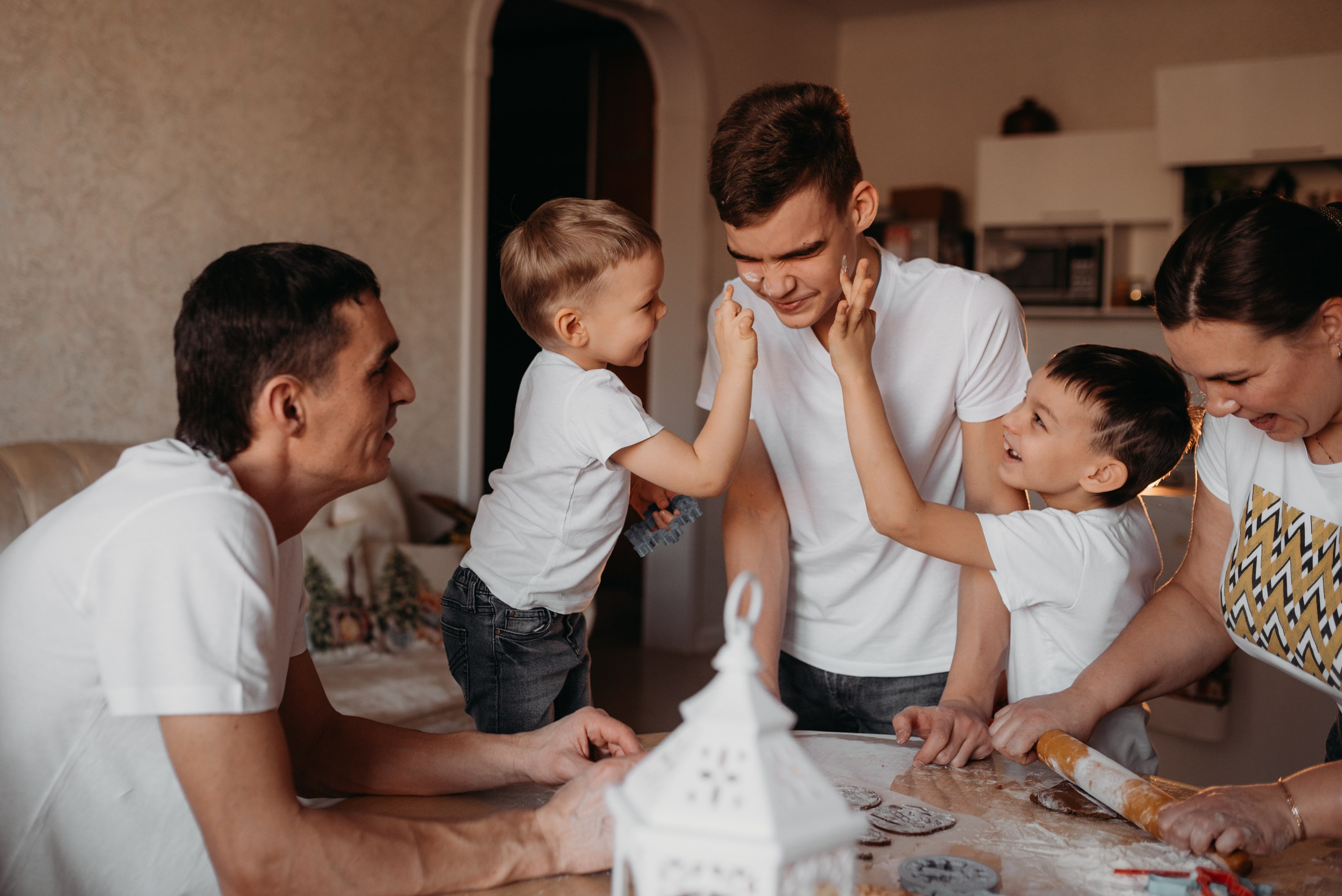 Юлия, Алексей, Тихон, Трофим и Потап. Семейный и детский фотограф в Новосибирске и Краснообске — Анна Ким