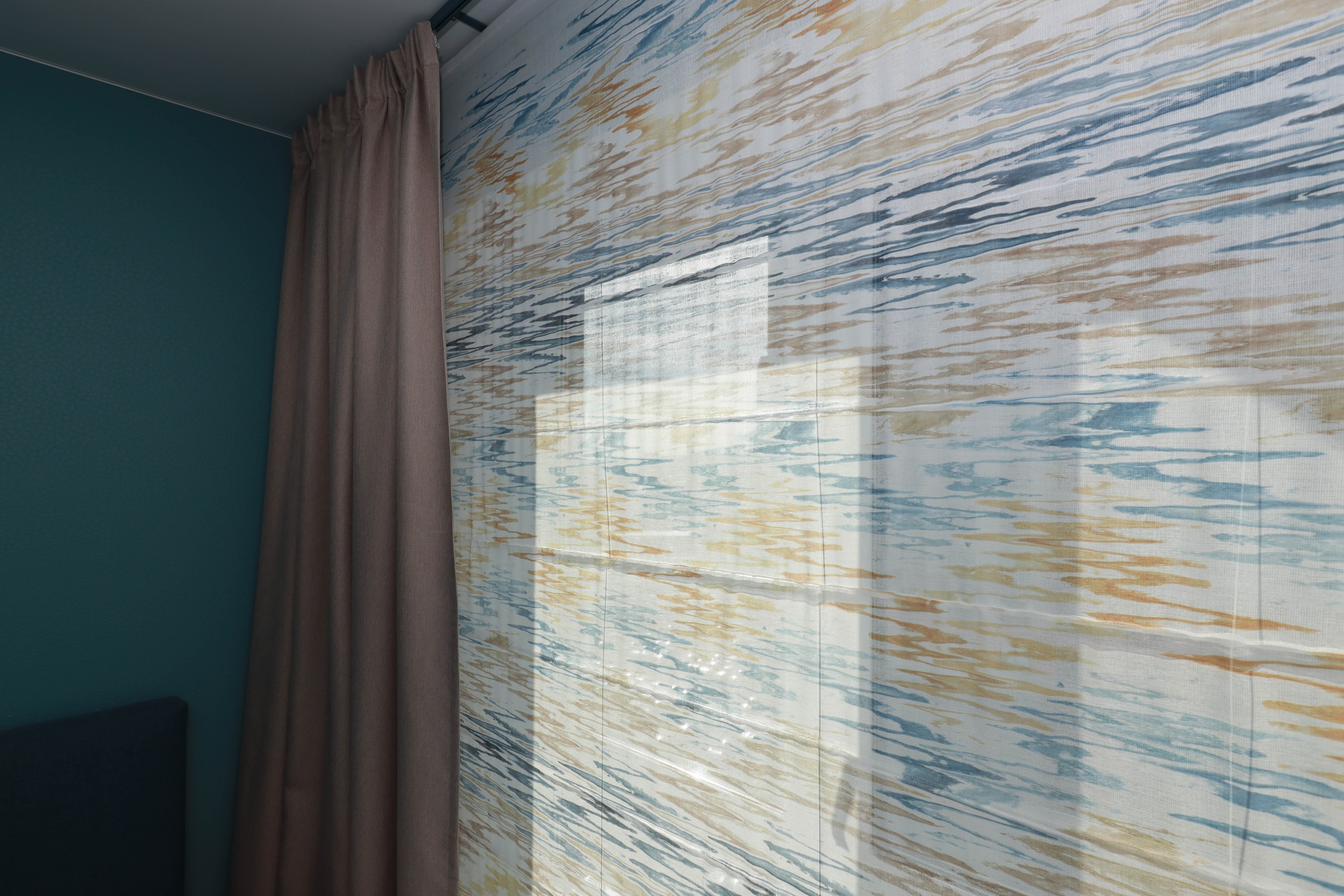 Шторы в стиле океан. Съемка в студии под ваш запрос, съемки архитектурных объектов — Александр Евстигнеев — фотограф Москва