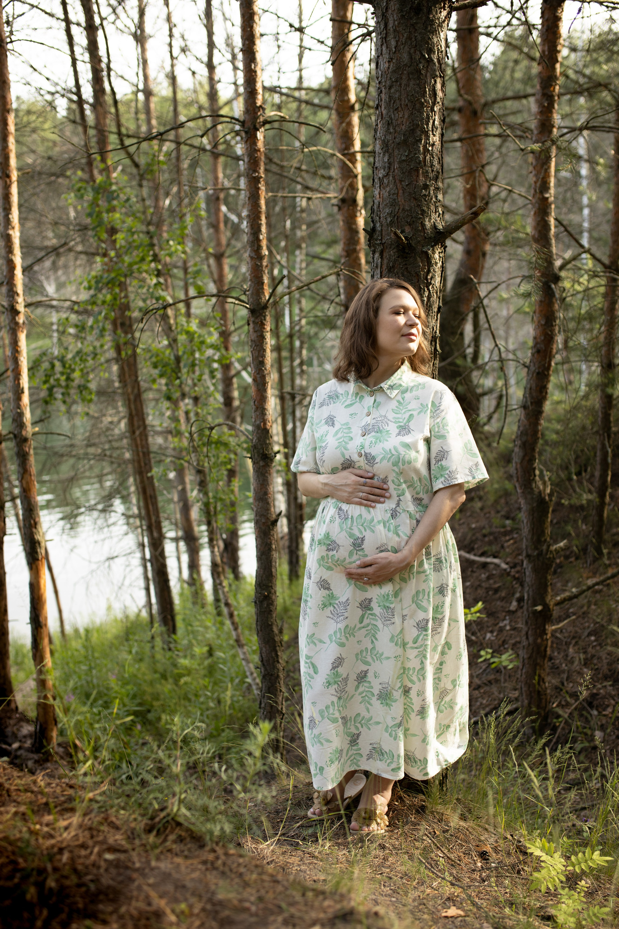 Фотосессия беременности на карьере. Фотограф в Железнодорожном и Балашихе