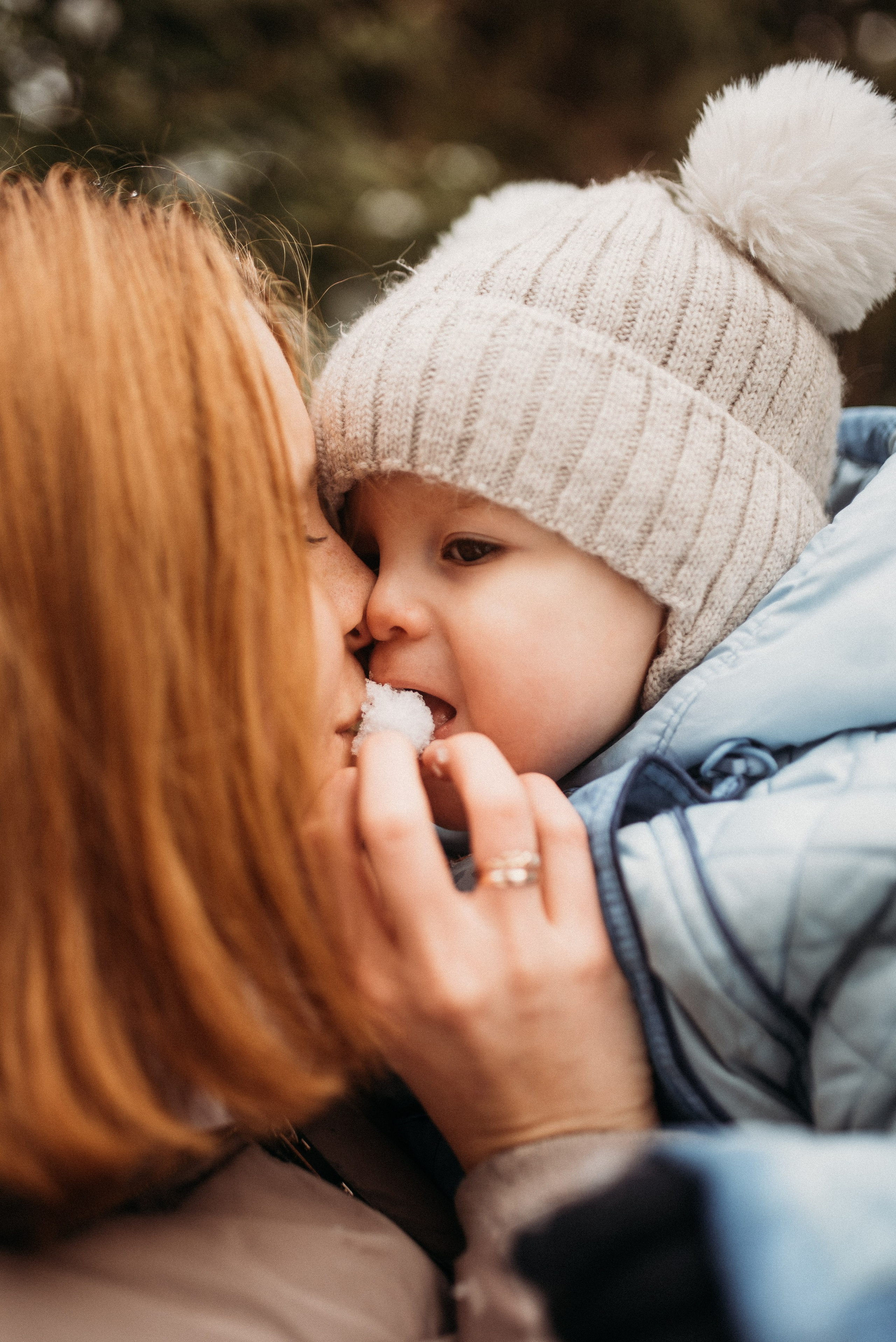 Серёжа и снег ❄️. Фотограф в Сочи — Маргарита Поганова