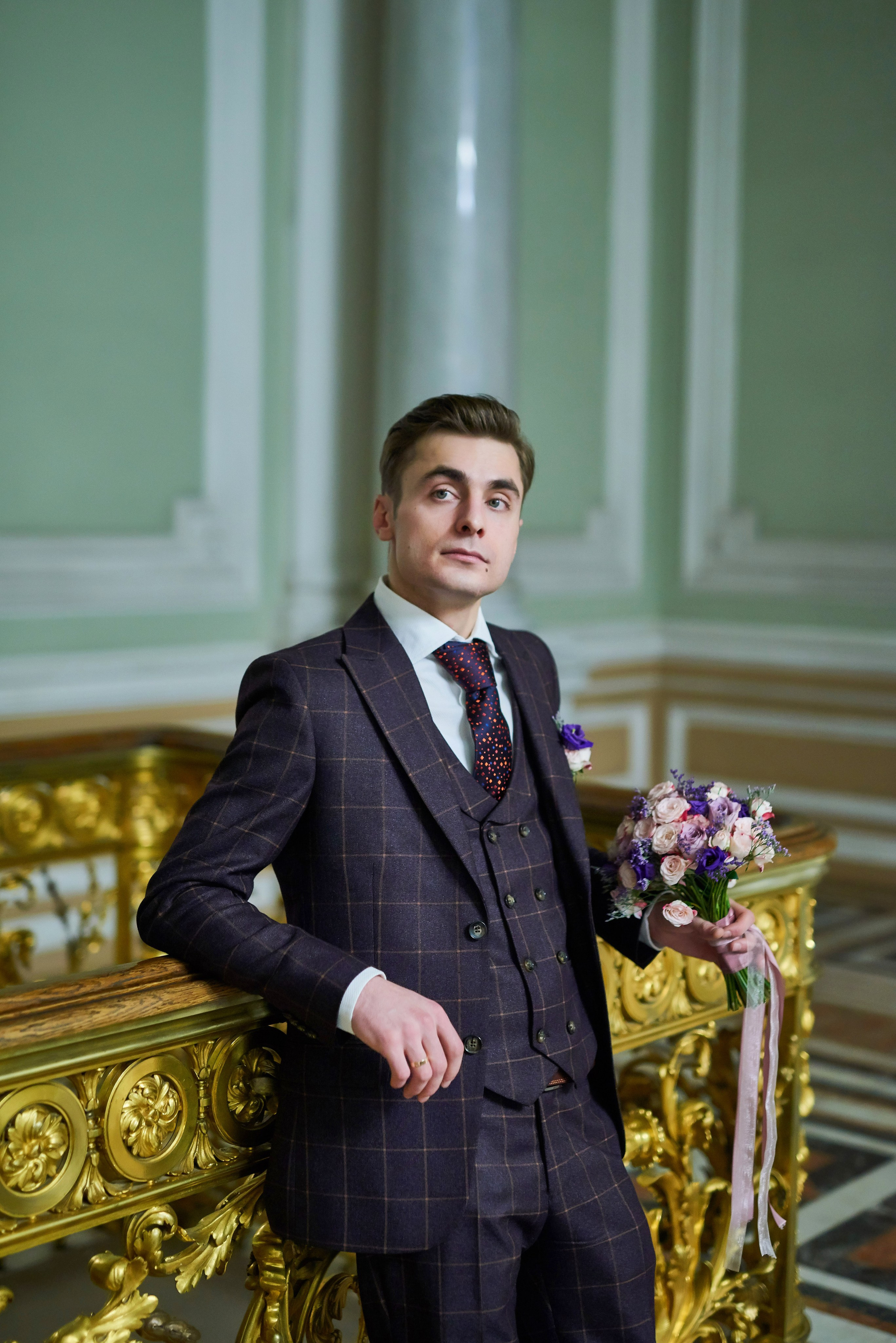 Илона и Андрей (фотосессия в ночном Эрмитаже). Портретный, семейный и свадебный фотограф в Санкт-Петербурге и в Пушкине Ширяев Денис