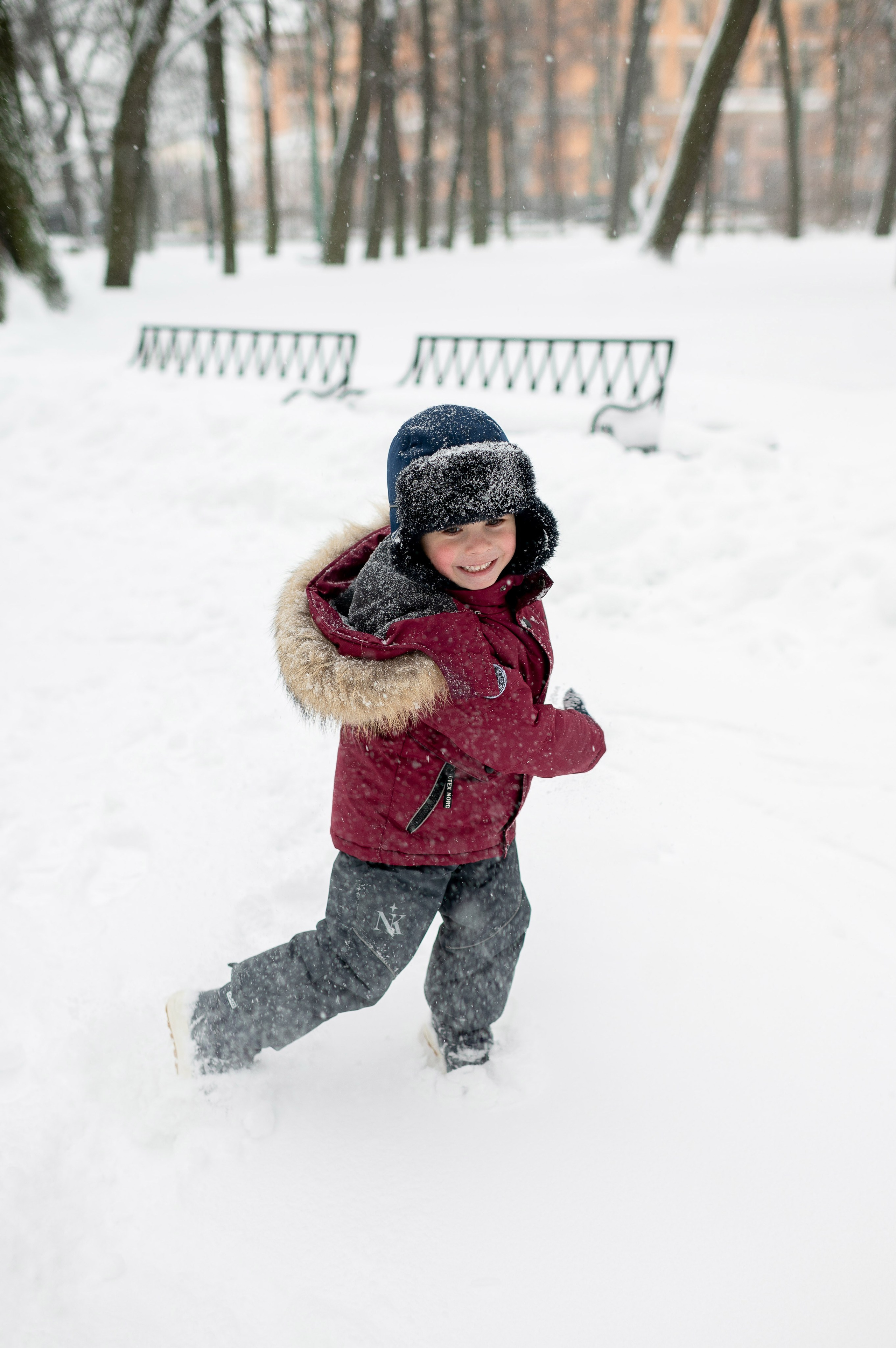Зимняя прогулка Валерия, Андрей и Егор. Портретный, семейный и свадебный фотограф в Санкт-Петербурге и в Пушкине Ширяев Денис