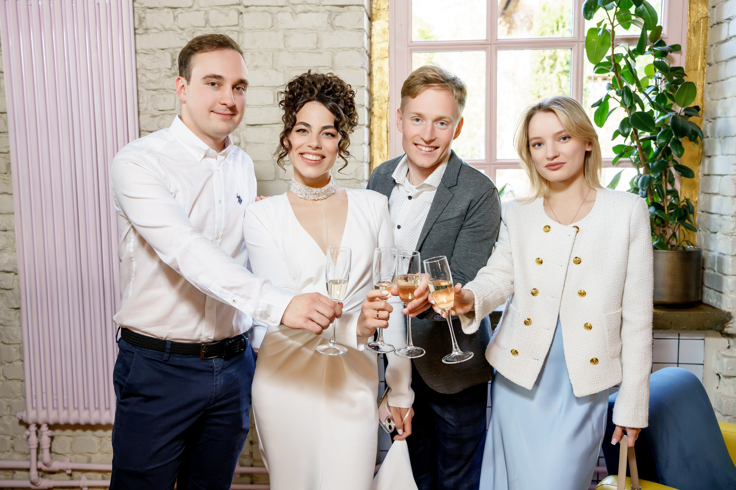 Александра и Иван. Свадебный банкет Loft Hall. Фотограф и видеограф в Москве и Московской области Мария Вишня