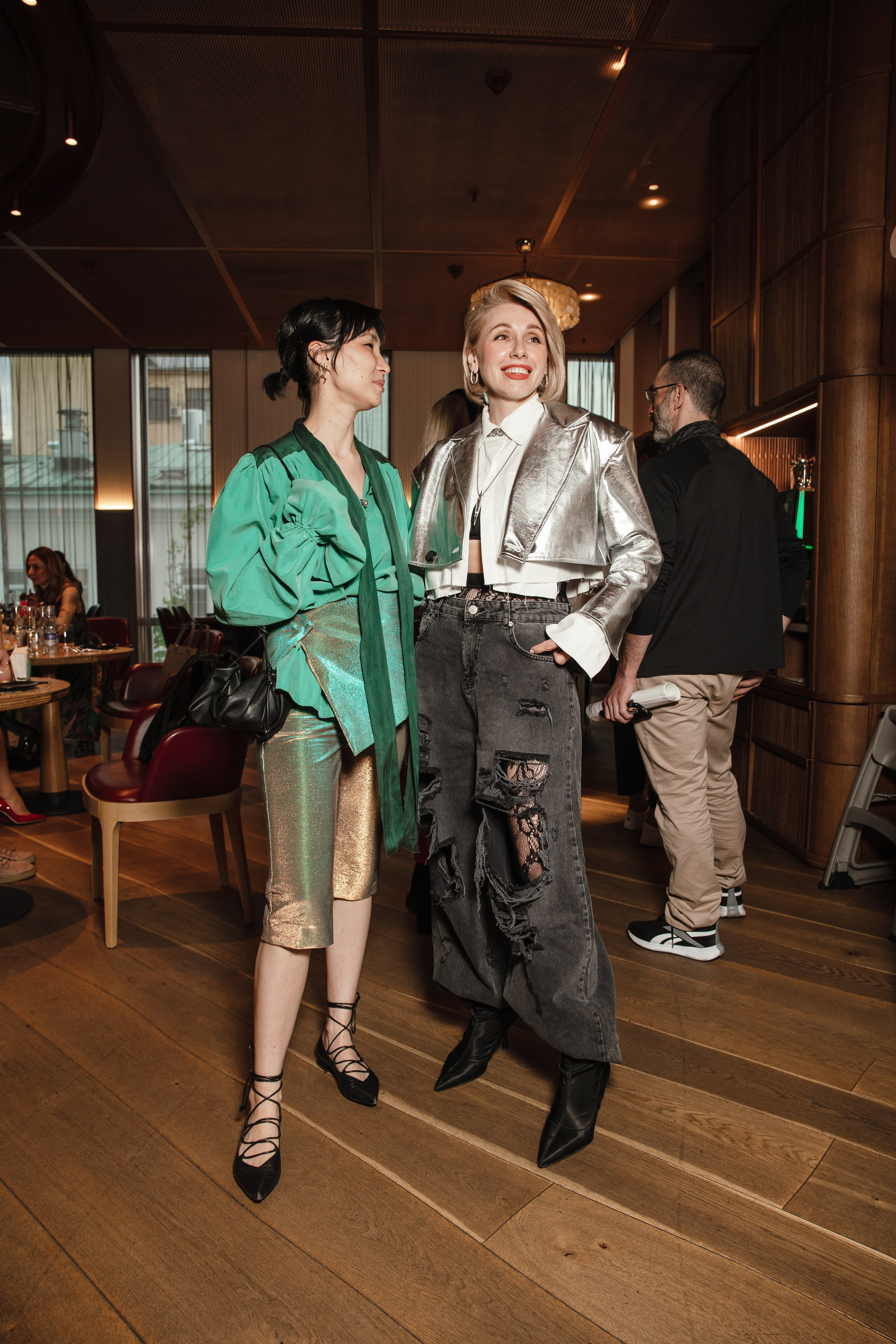 Презентация Russian Fashion Dom в ресторане Shagal. Контент фотограф в Москве и области Елена Кулакова